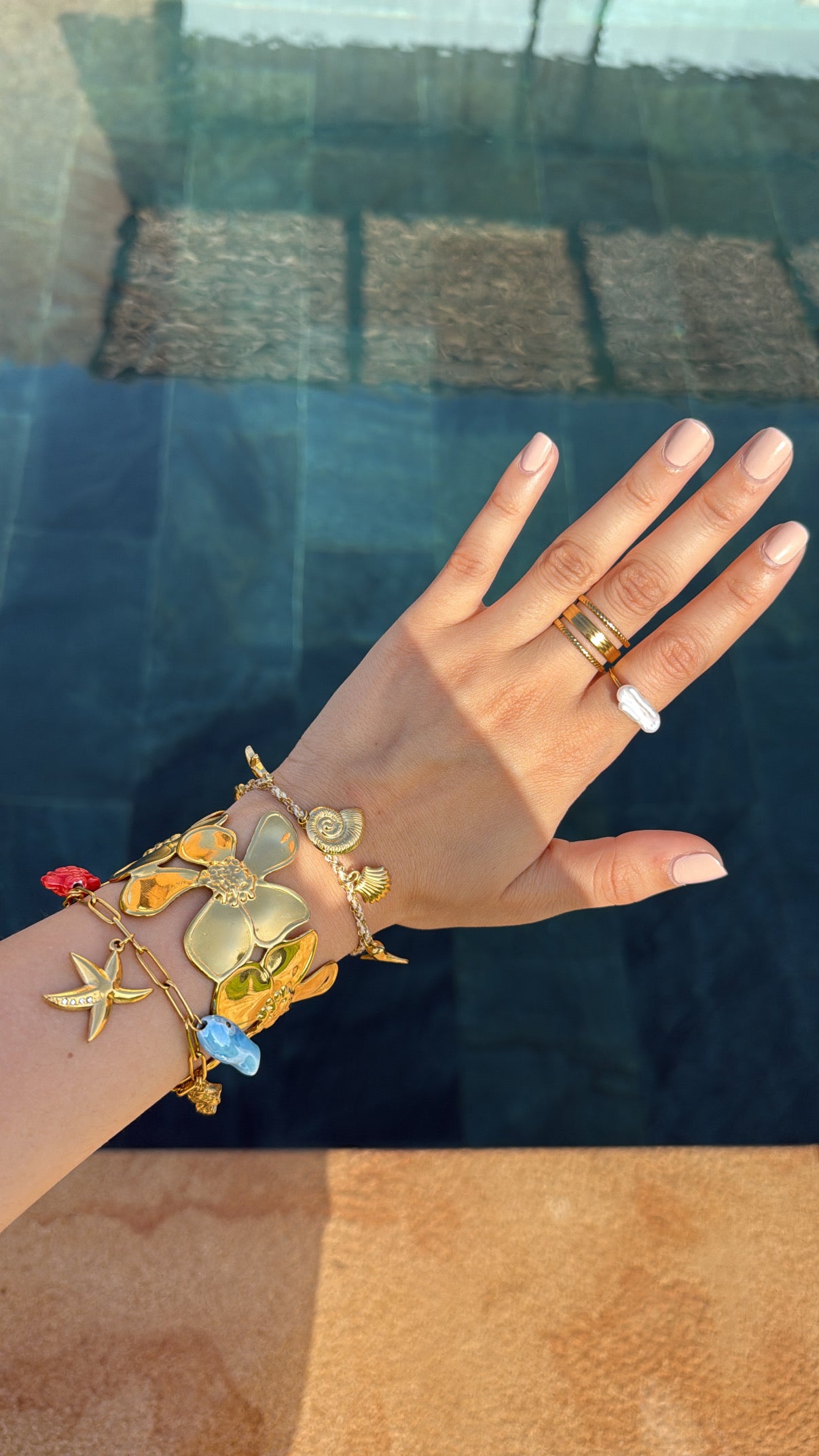 Bague ajustable en acier inoxydable