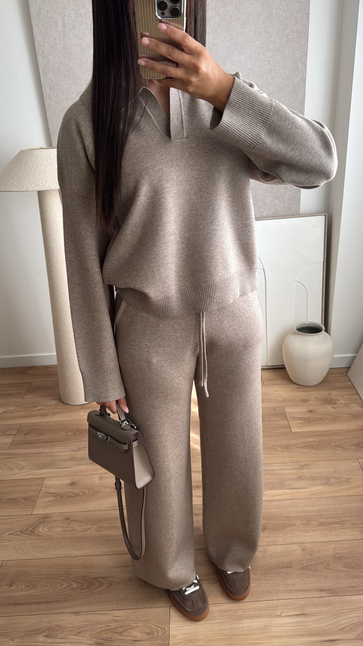 Knitwear Set [taupe]