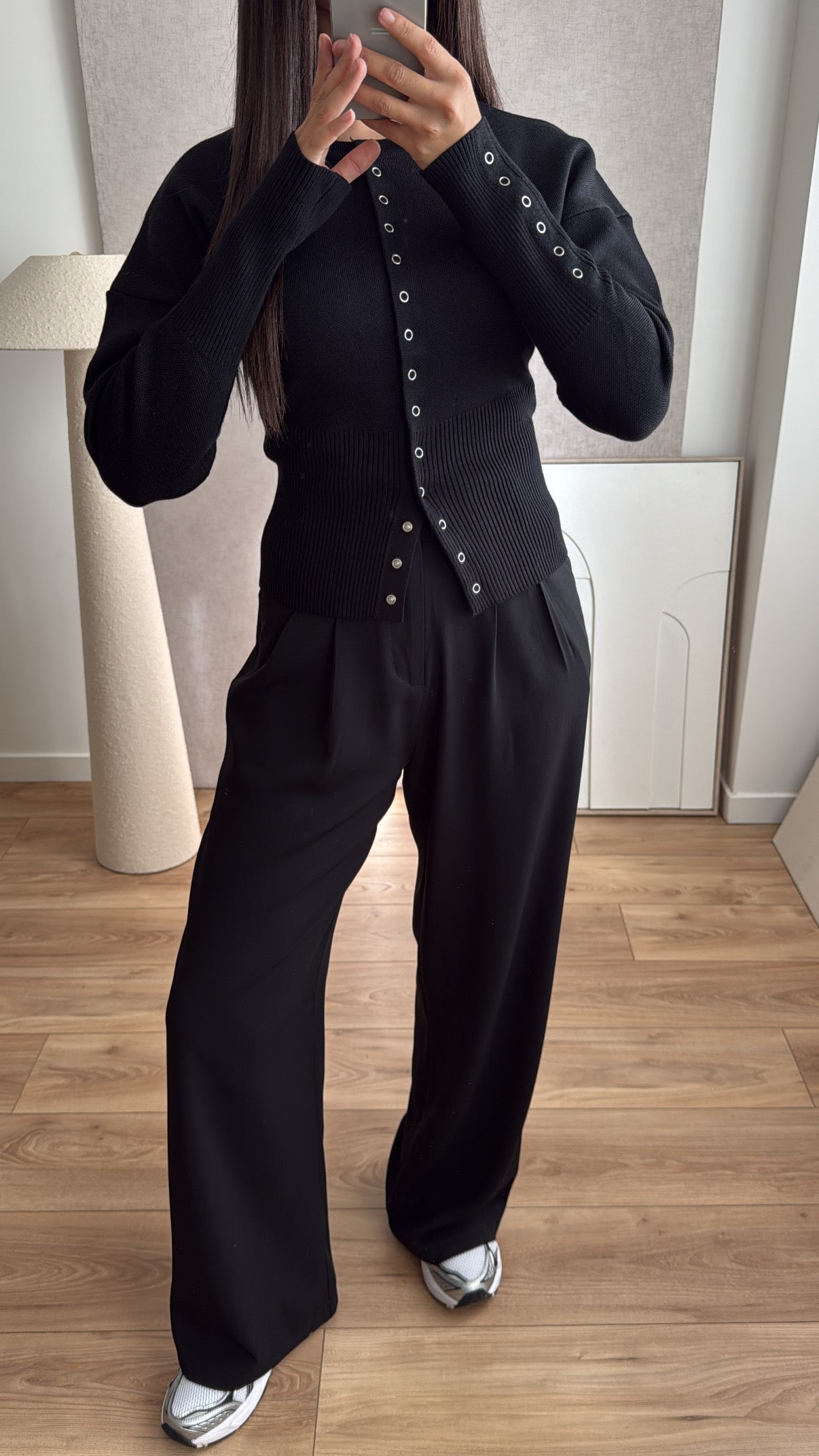 Cardigan cintré [noir]