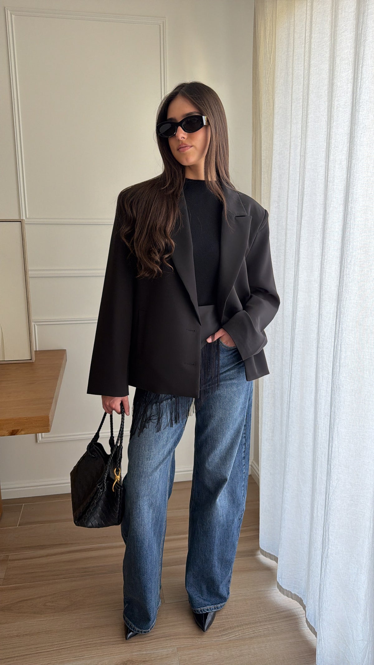 Blazer structuré SOLEN [noir]