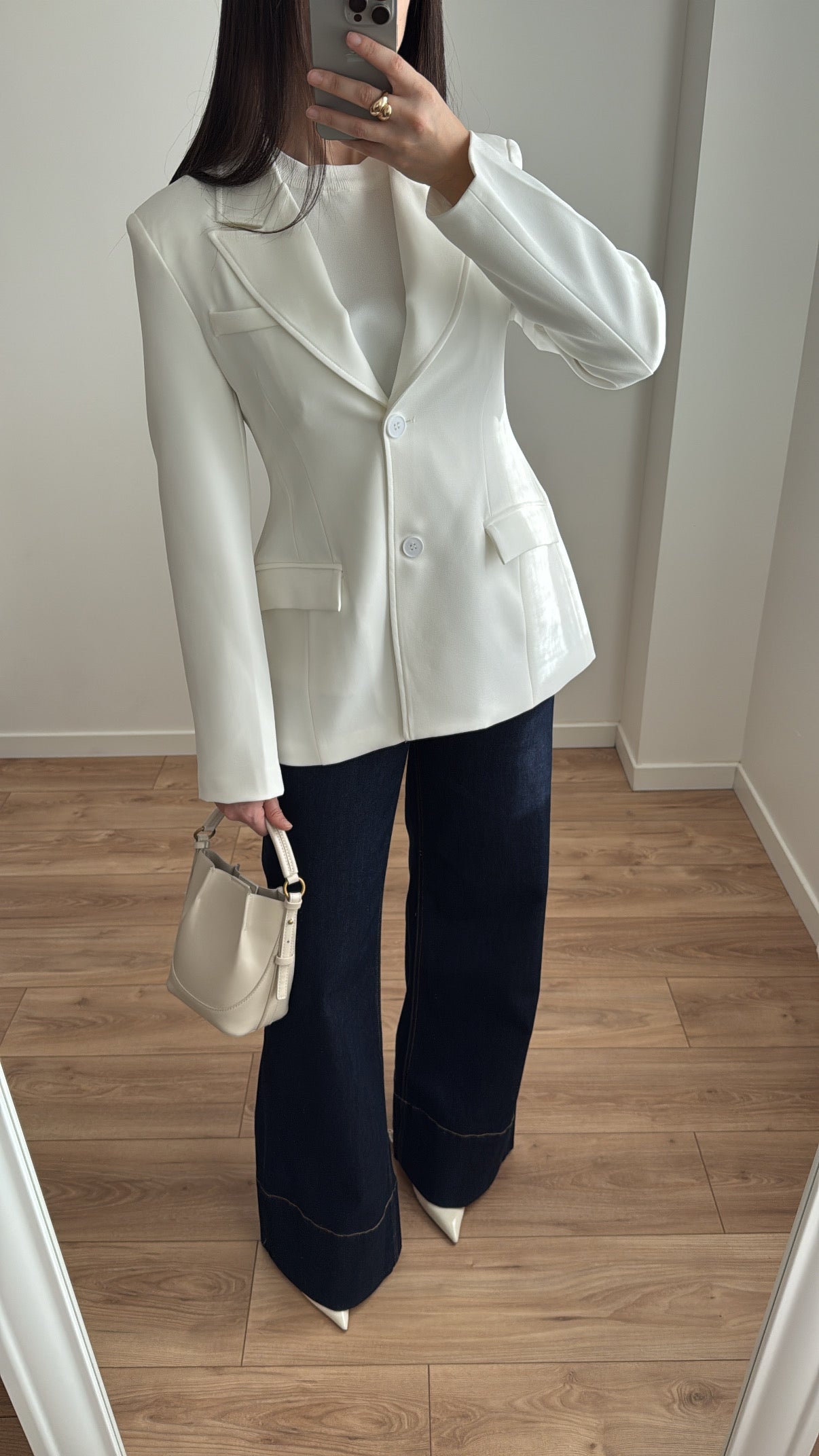 Blazer cintré [blanc]