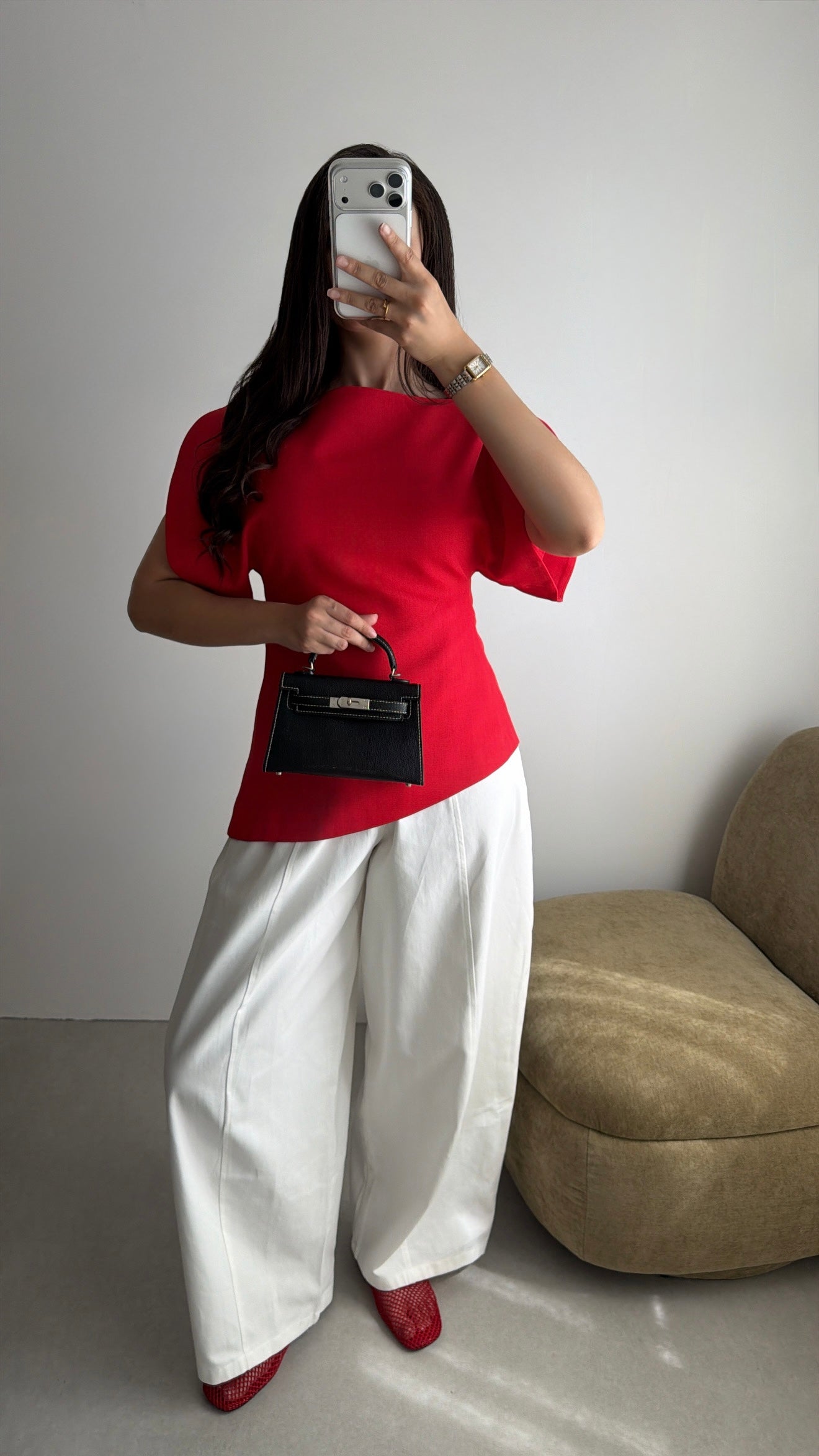 Top asymétrique [rouge]