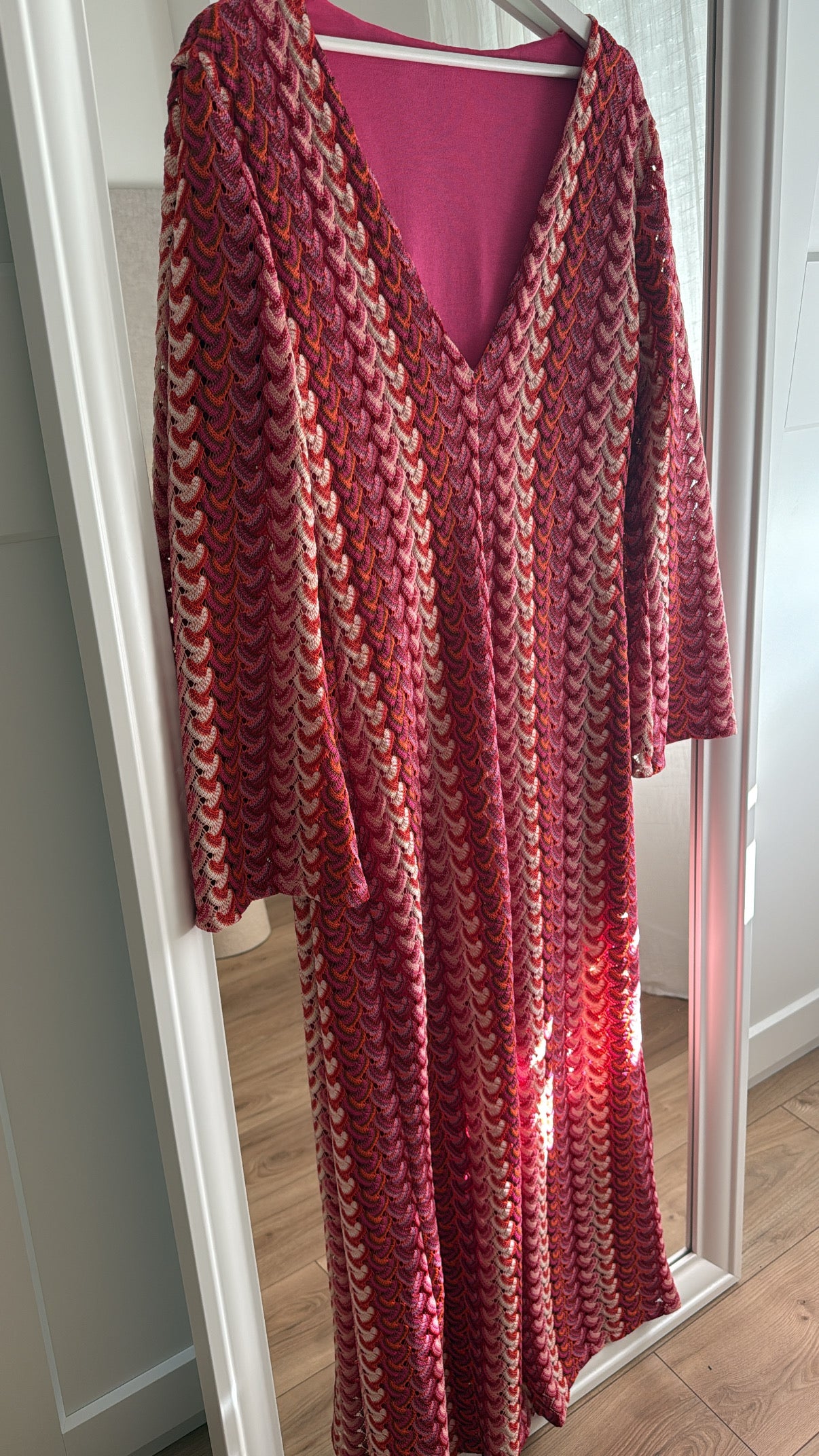 Robe en crochet coloré [rose]