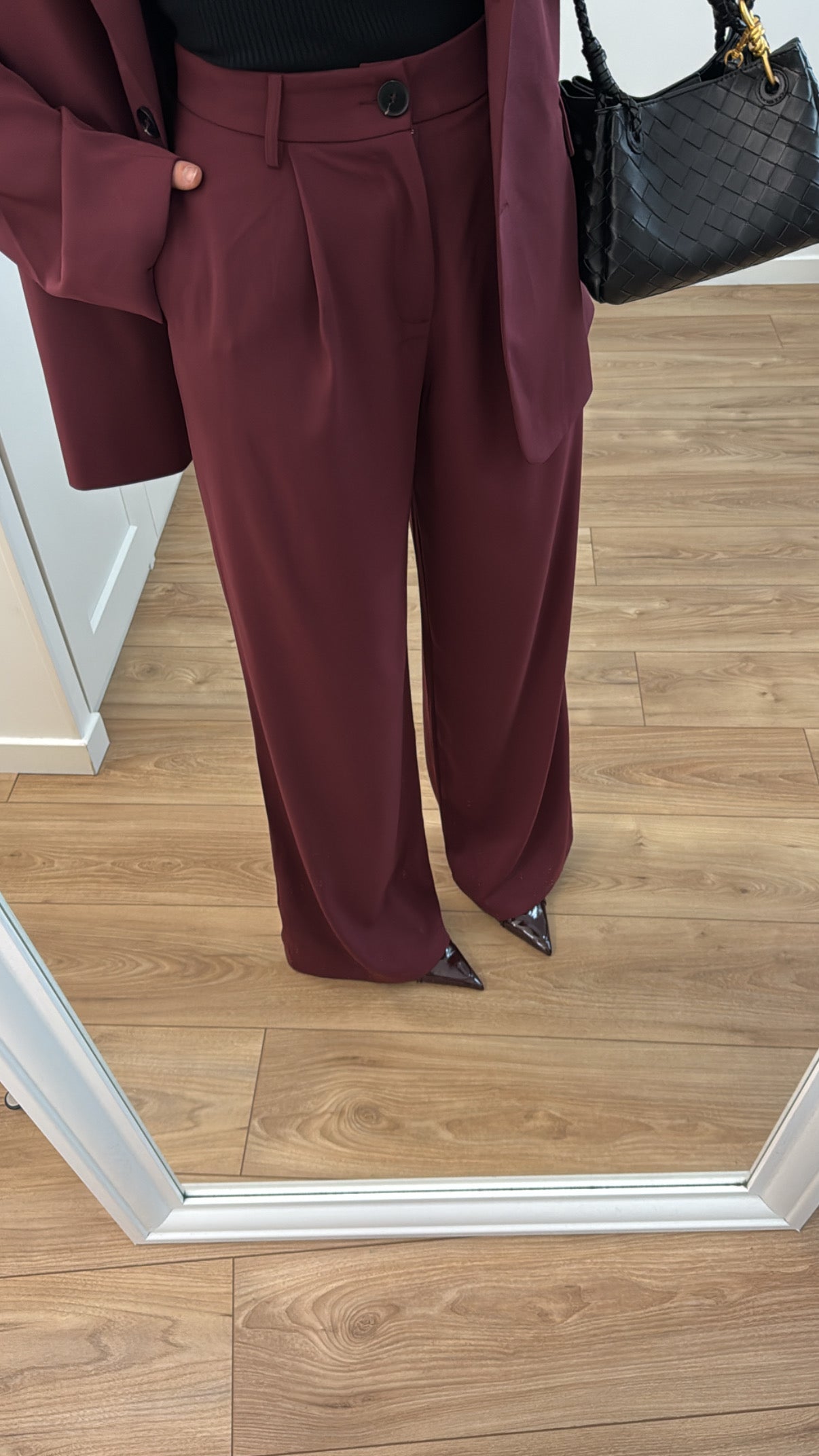 Pantalon 01 [ bordeaux ]