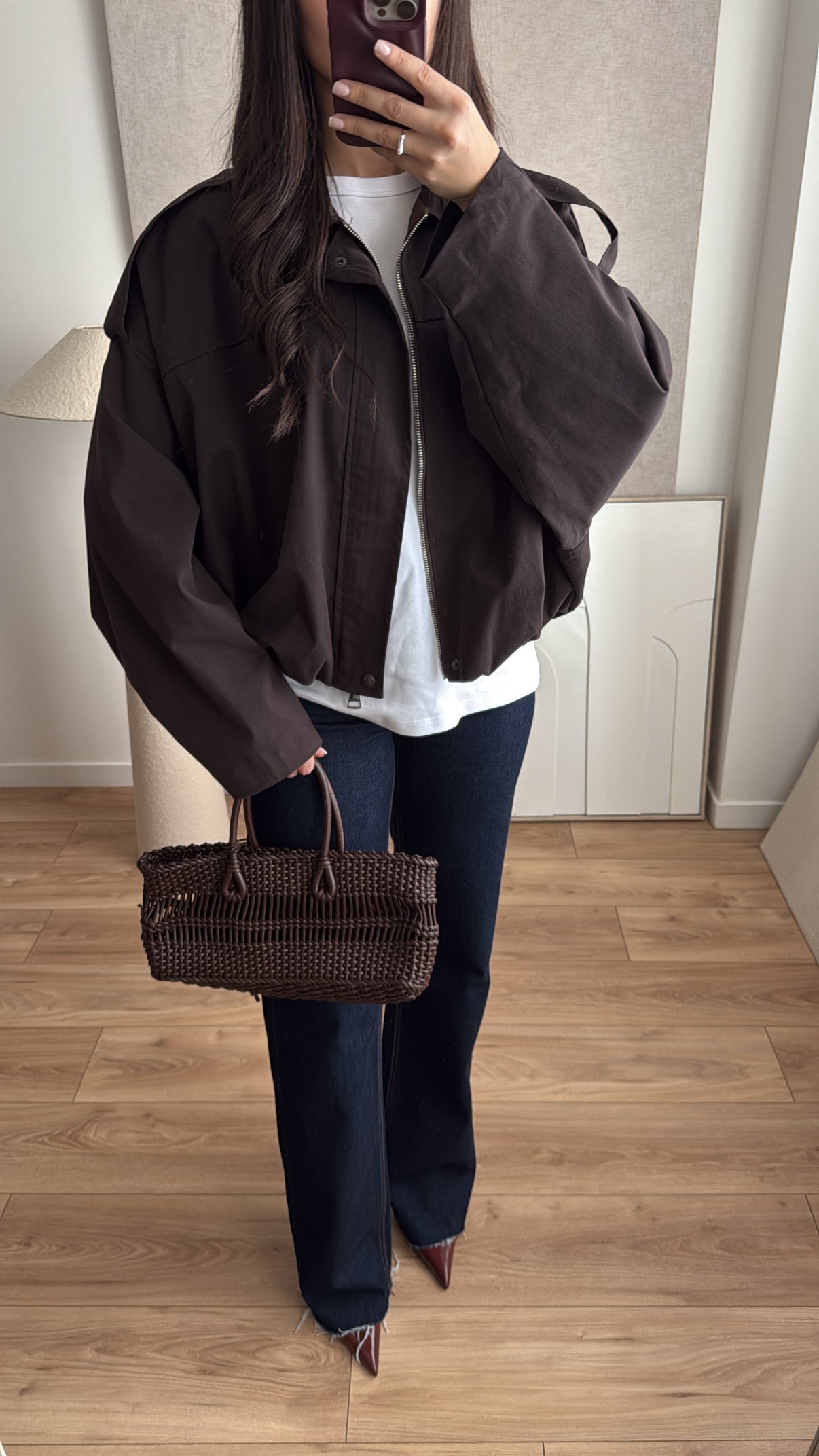 Veste oversize [marron]
