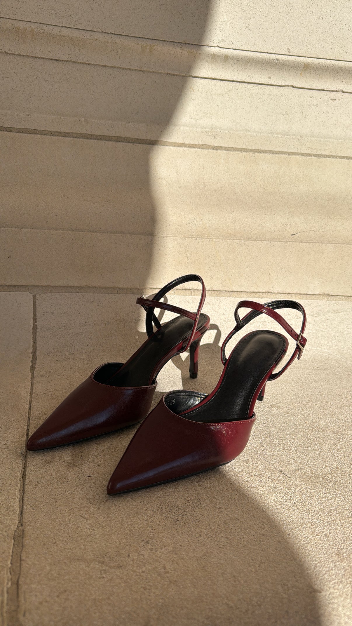 Pumps 01 burgundy