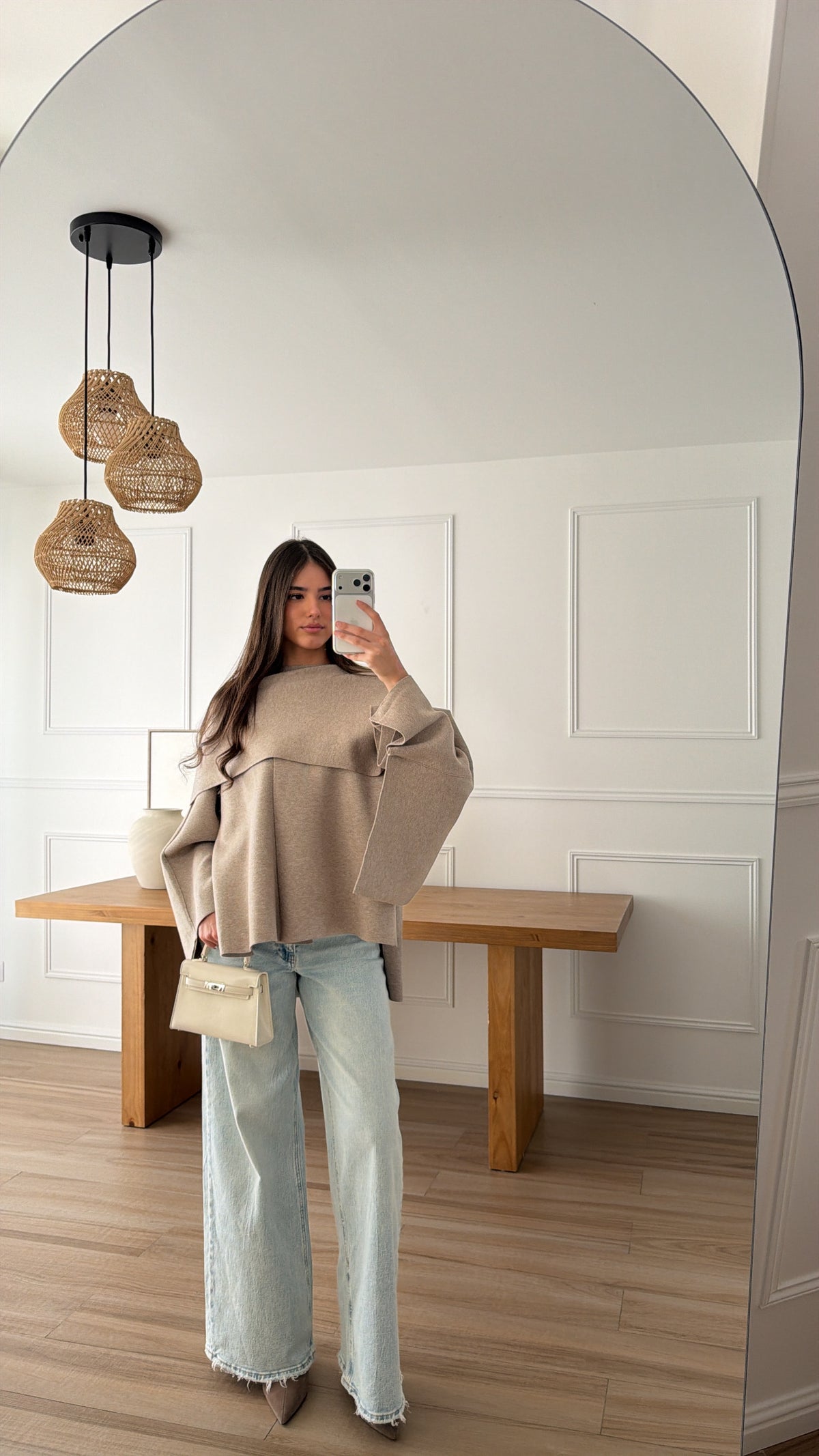 Cape longue [taupe]