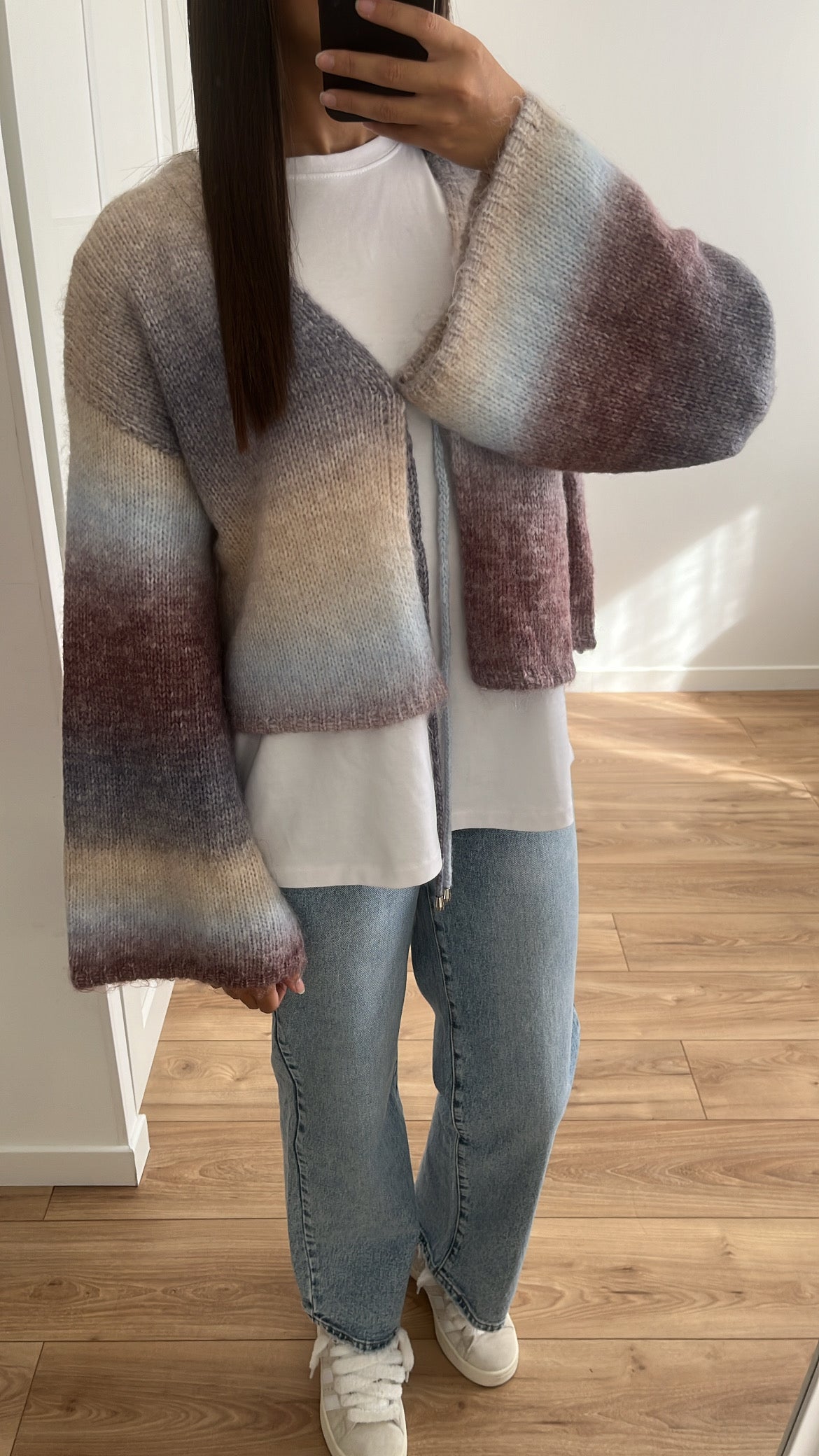 Gilet ombré [manches évasées]