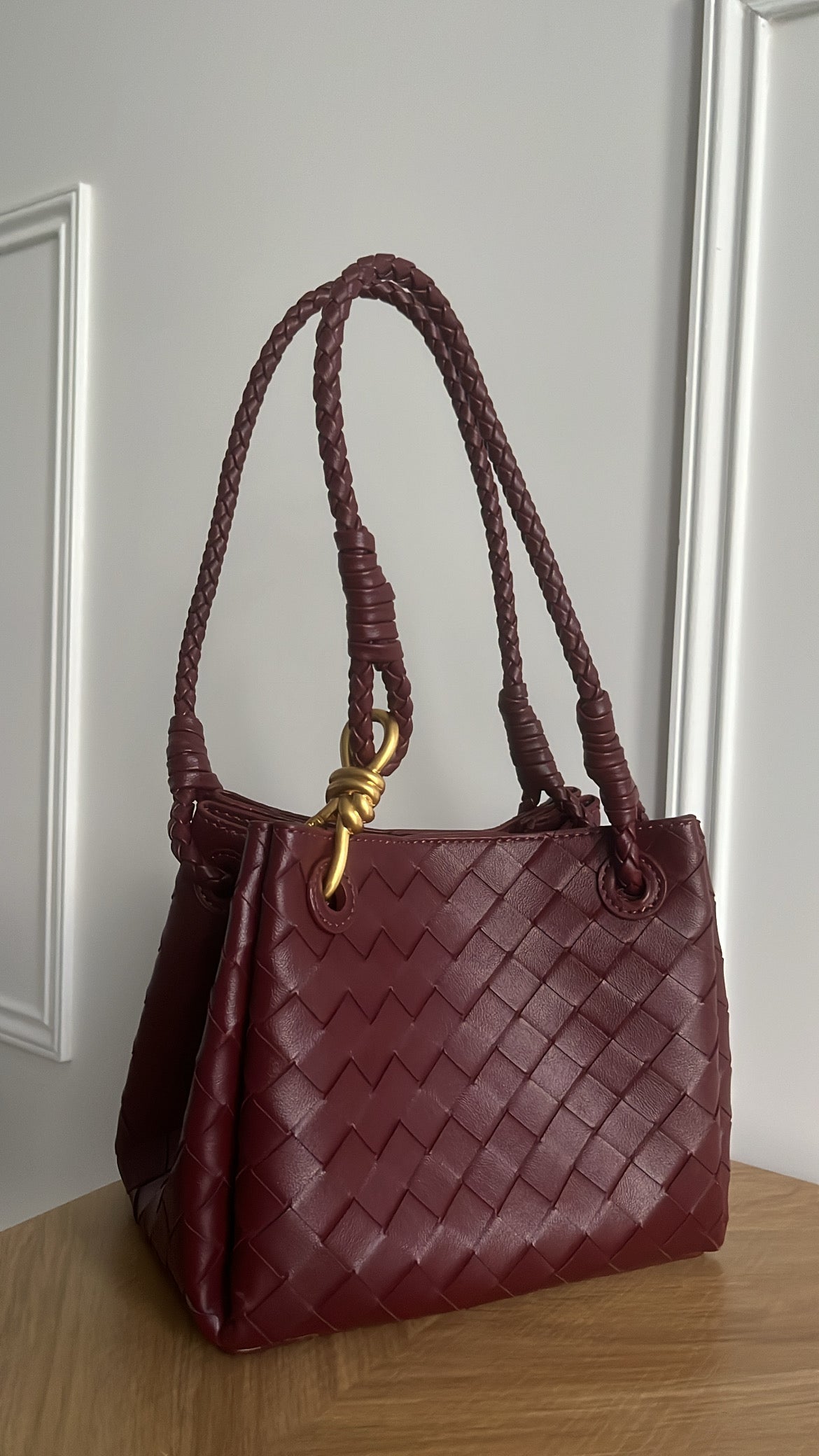 Sac torsadé [ burgundy ]