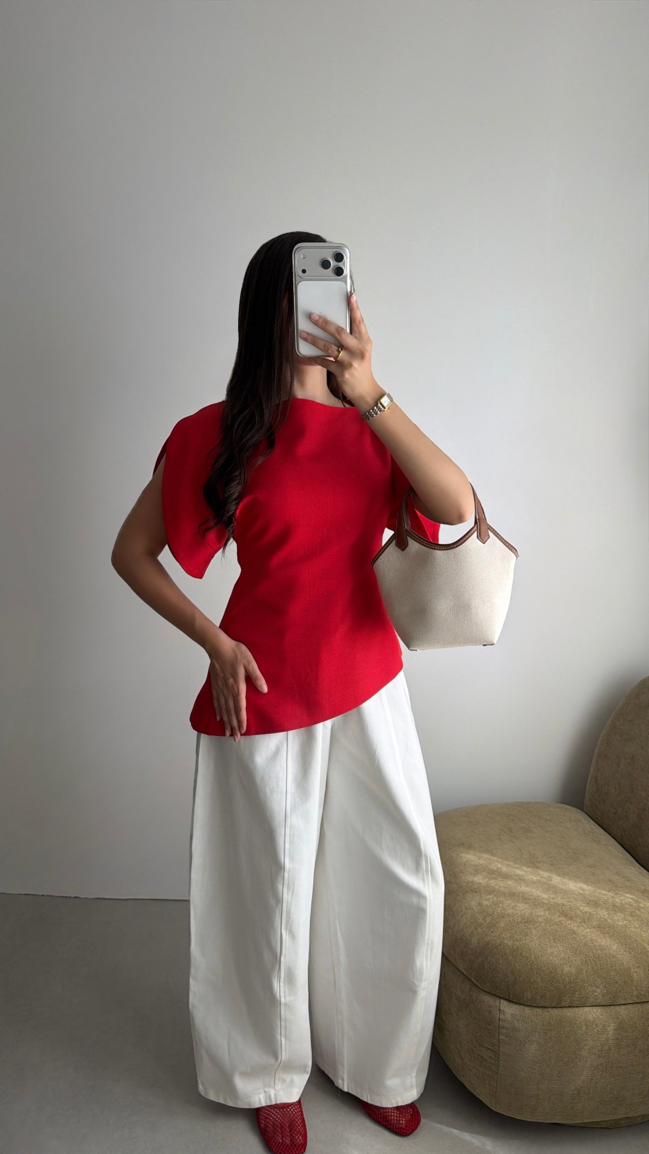 Top asymétrique [rouge]