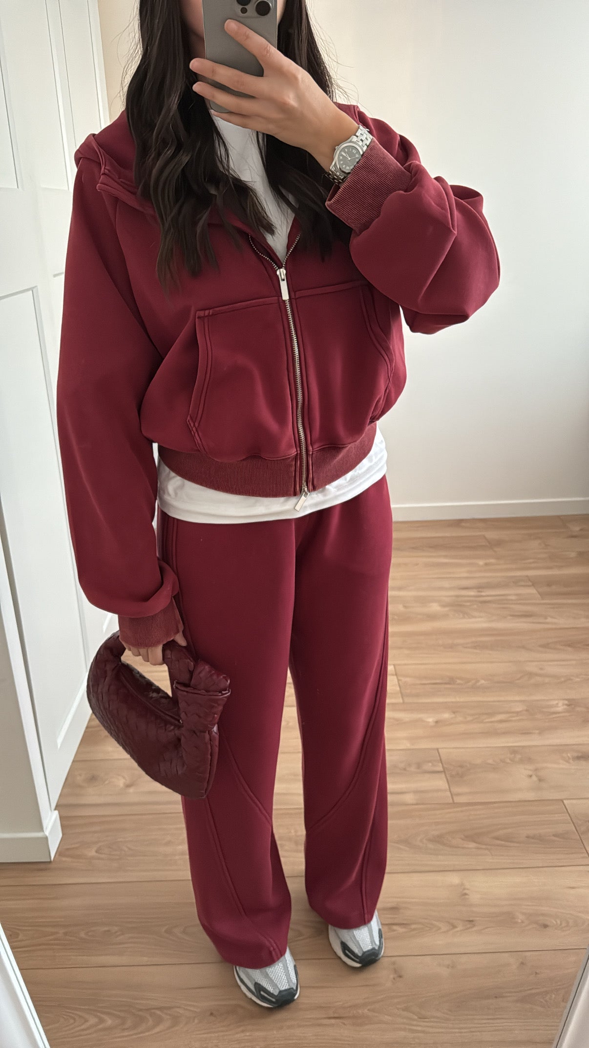 Ensemble sportwear [ bordeaux ]