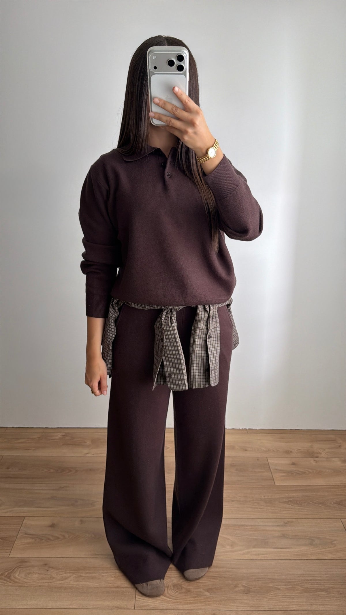 Ensemble Knitwear 02 [marron]