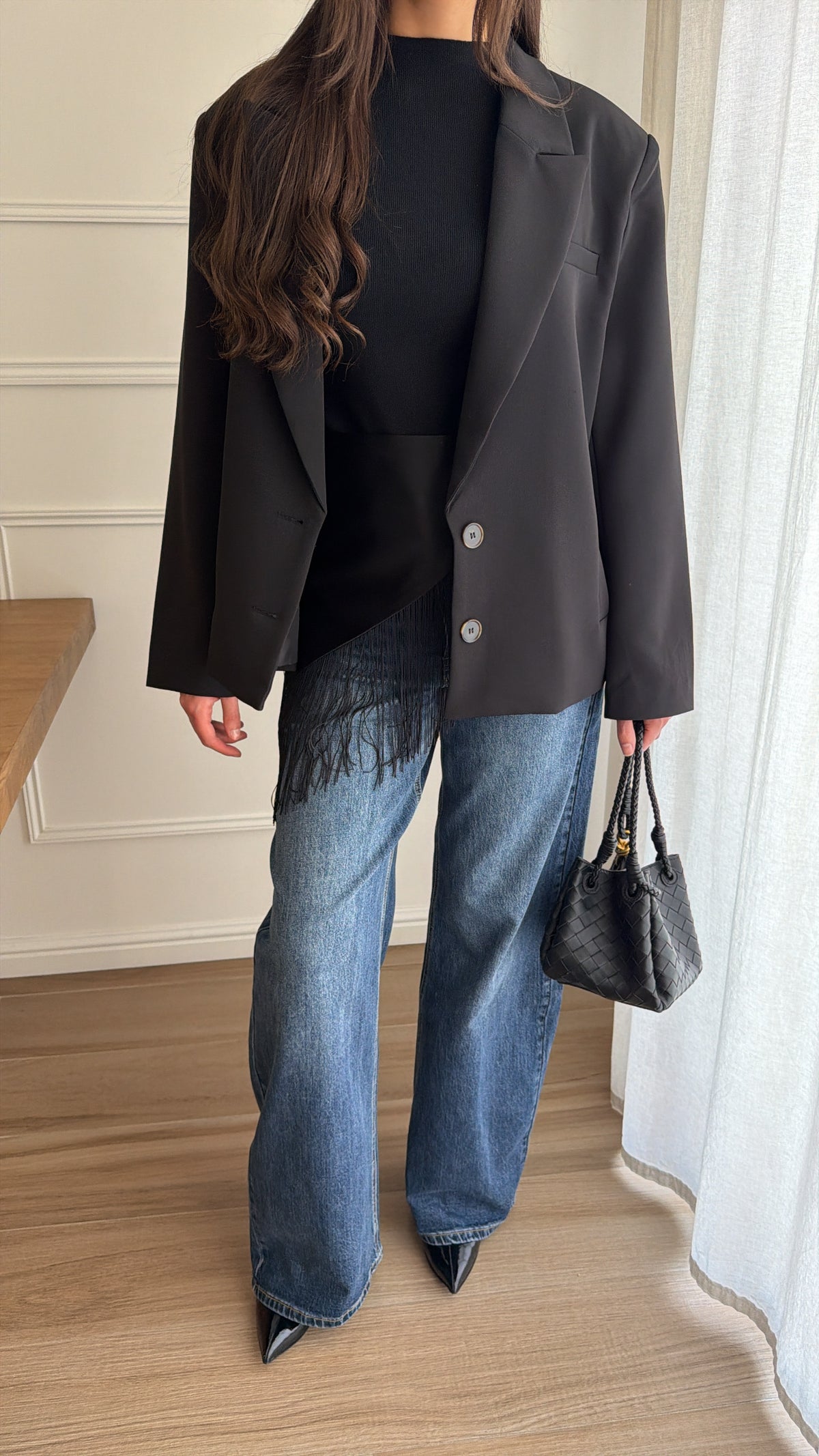 Blazer structuré SOLEN [noir]