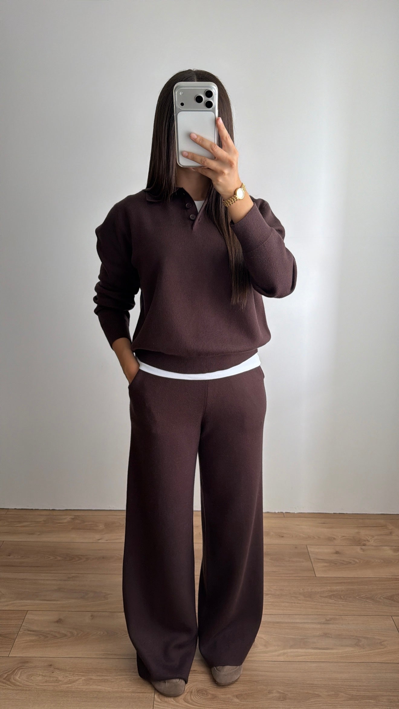 Ensemble Knitwear 02 [marron]
