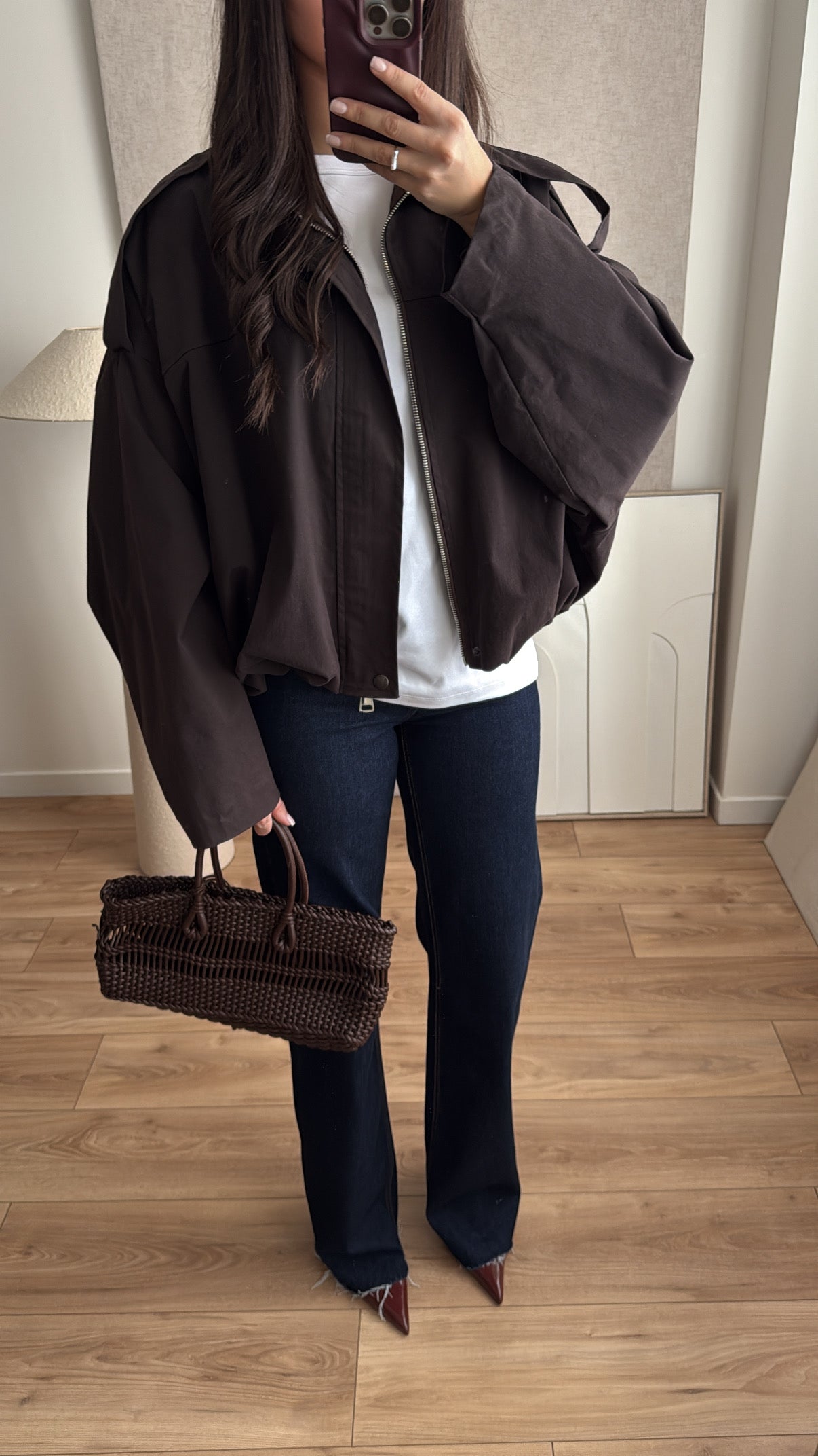 Veste oversize [marron]