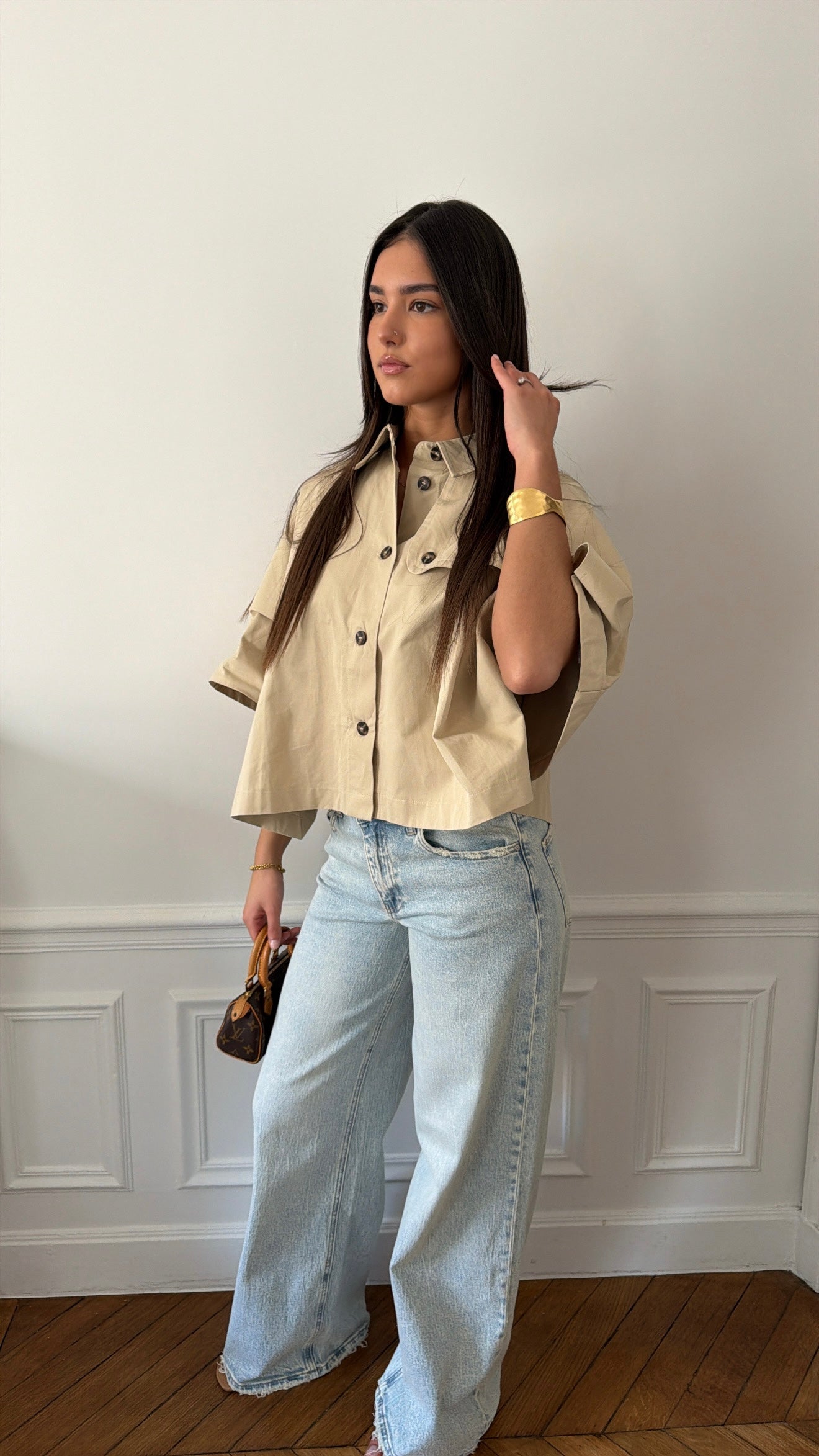 Chemise trench loose