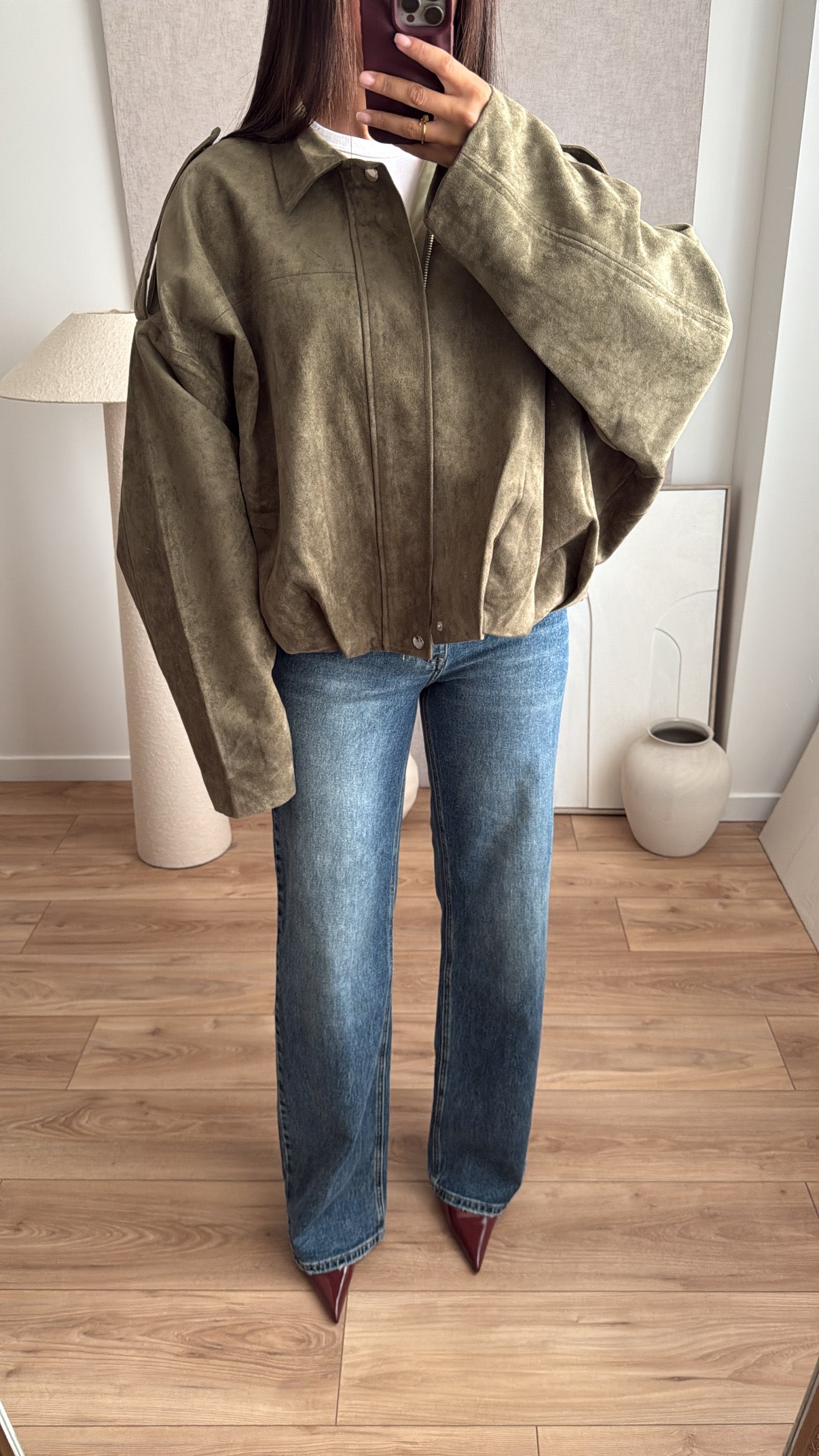 Jean wide leg [vieux bleu]
