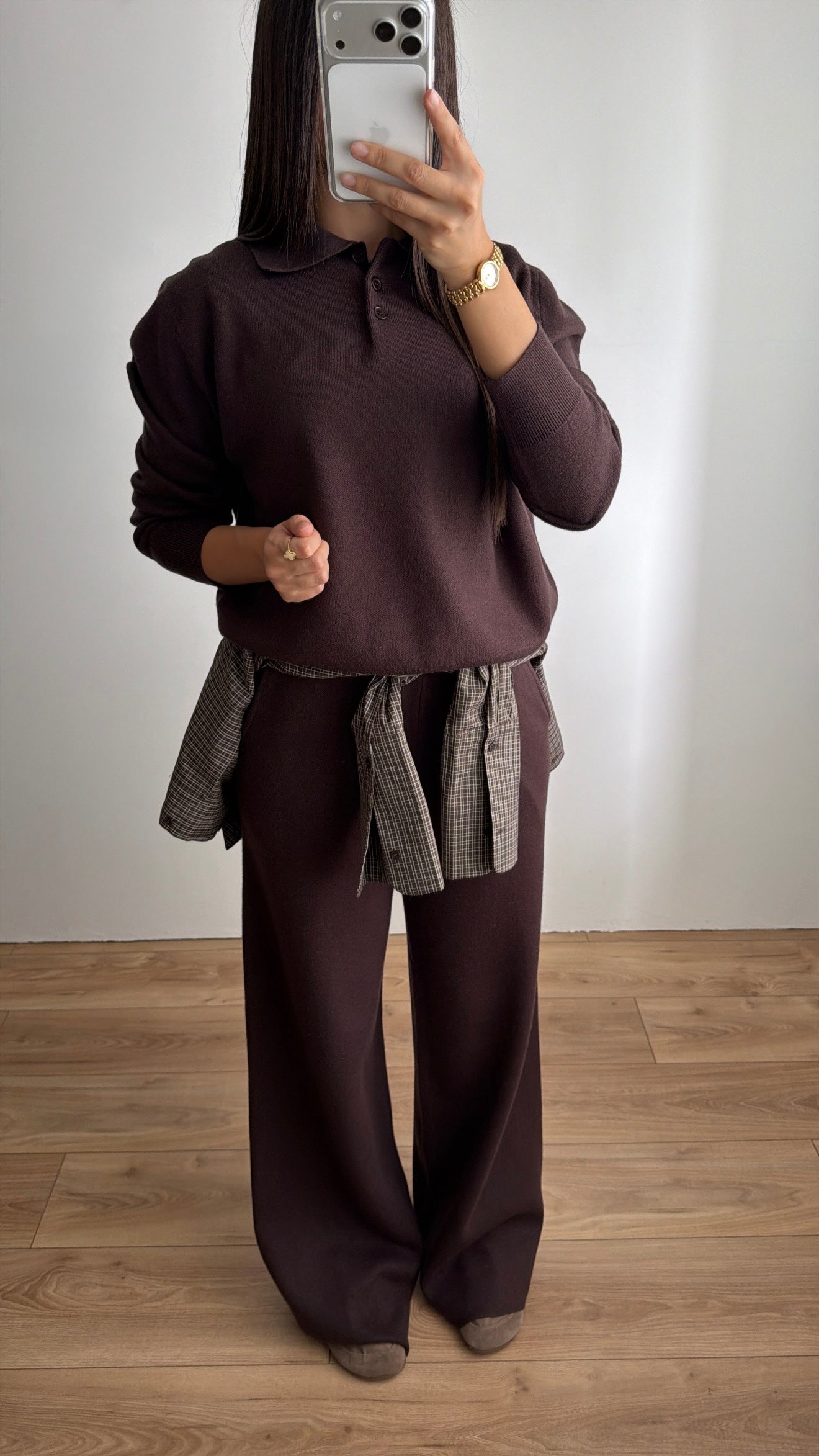 Ensemble Knitwear 02 [marron]