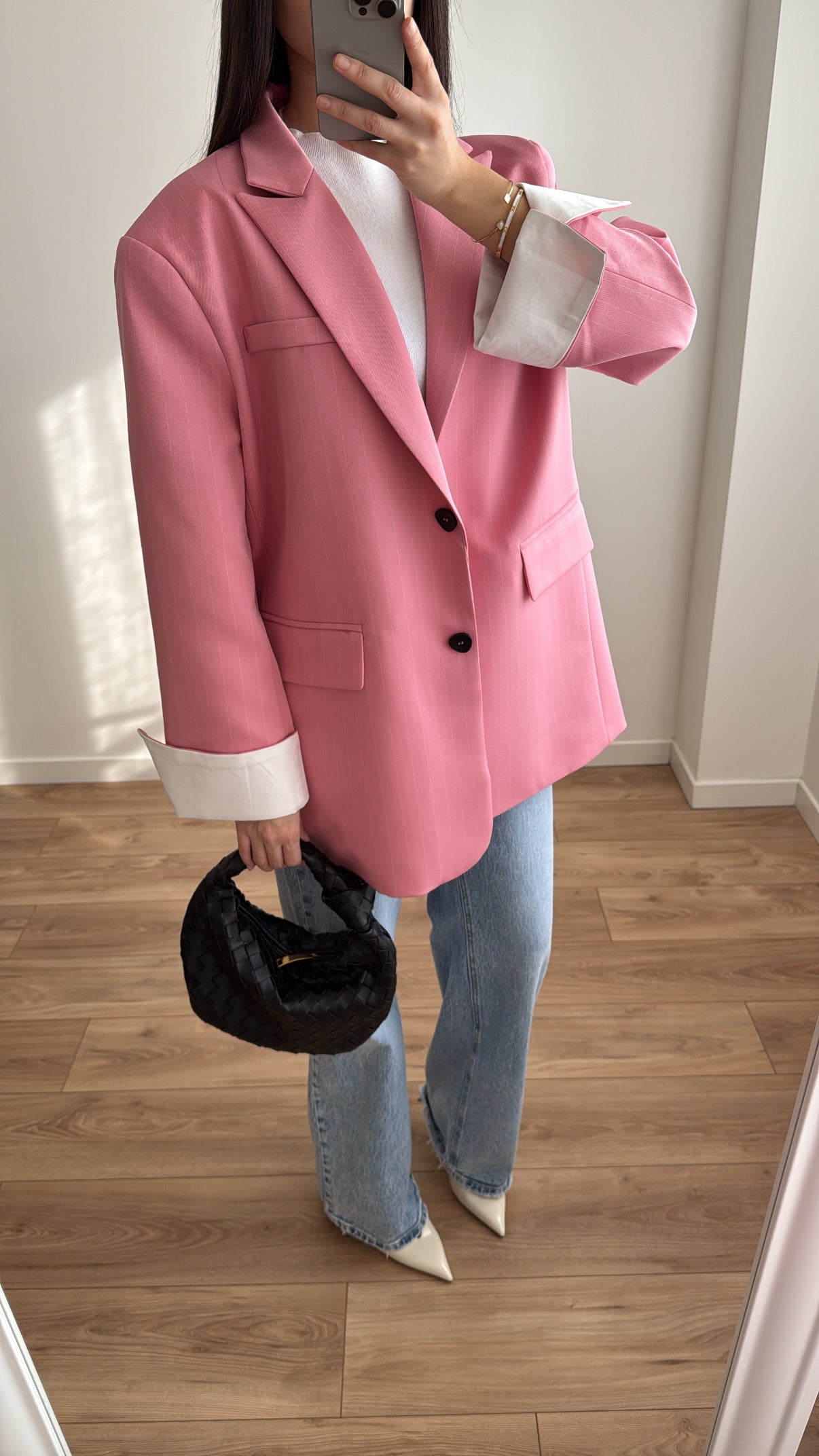 Blazer extra oversize [ rose ]