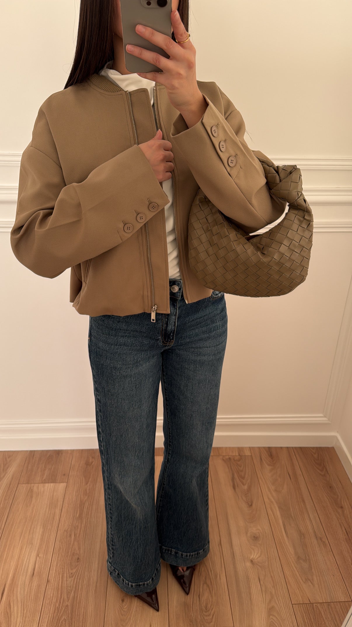 MAO jacket [taupe / khaki]