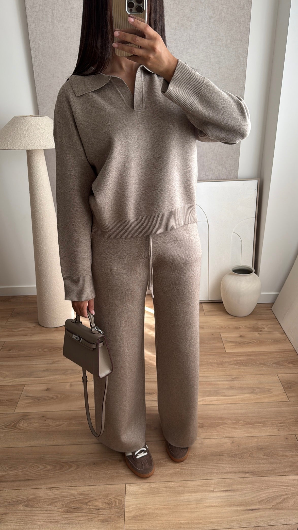 Knitwear Set [taupe]