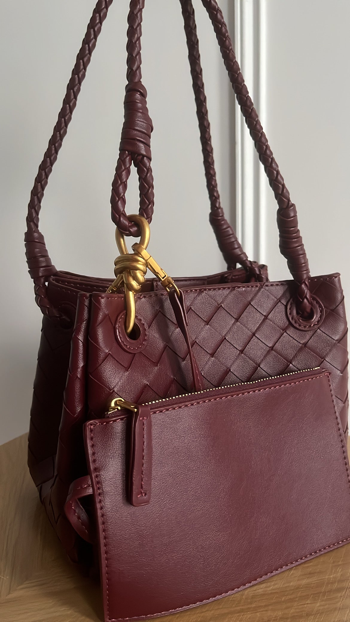 Sac torsadé [ burgundy ]