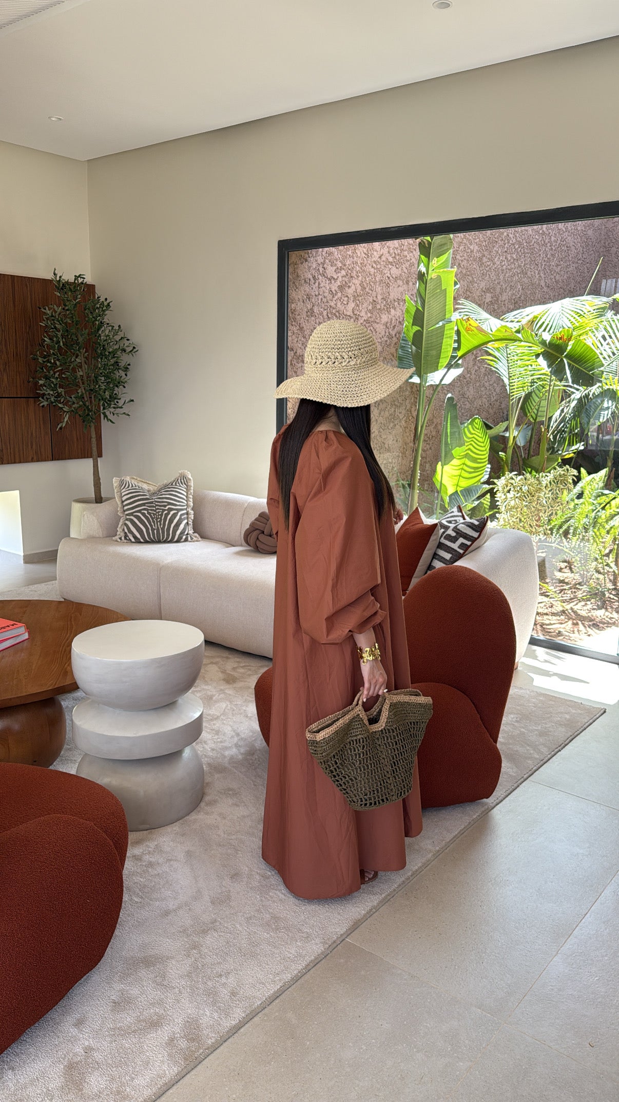 Robe bouffante COCCIO [terracotta]