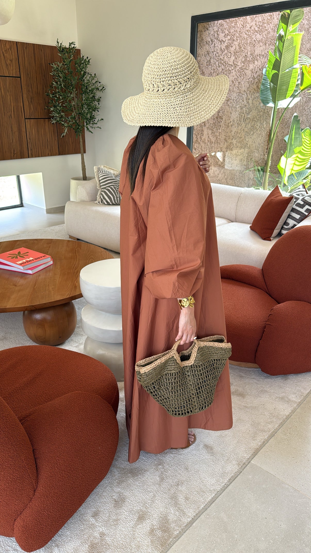Robe bouffante COCCIO [terracotta]