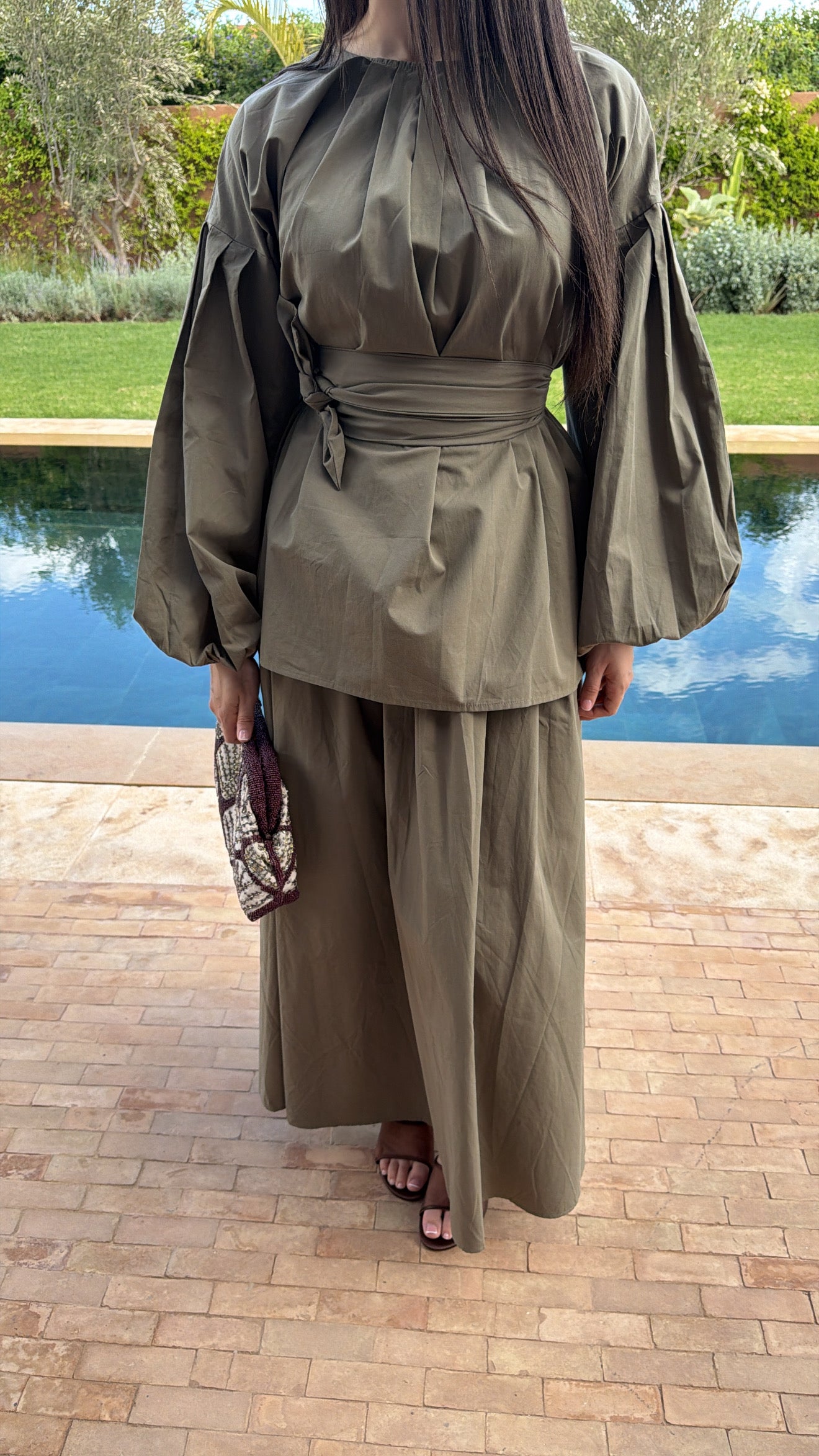 Ensemble Kéo [kaki]