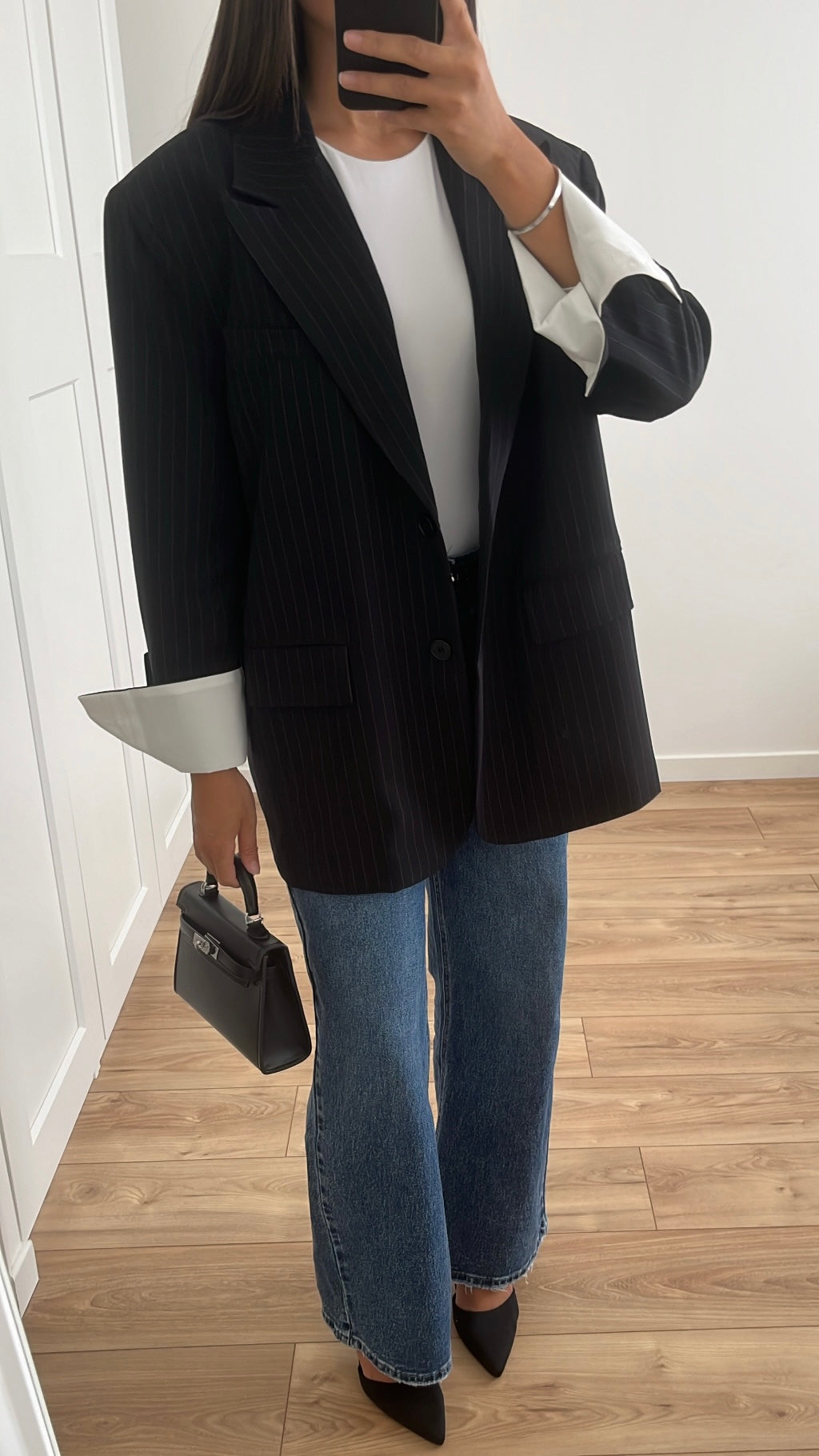 Blazer oversize noir