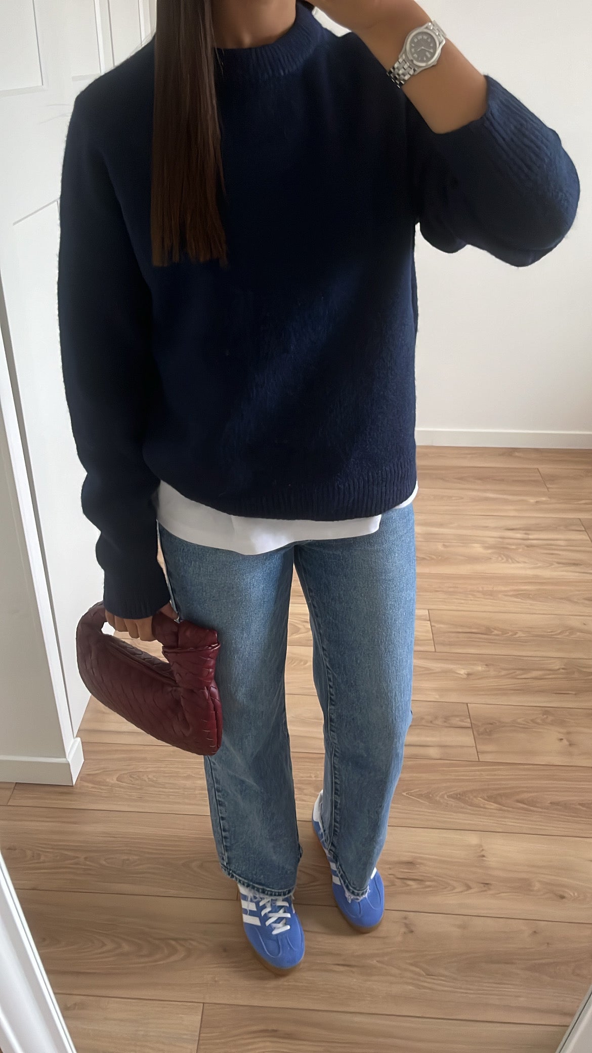 Pull basic [ bleu marine ]