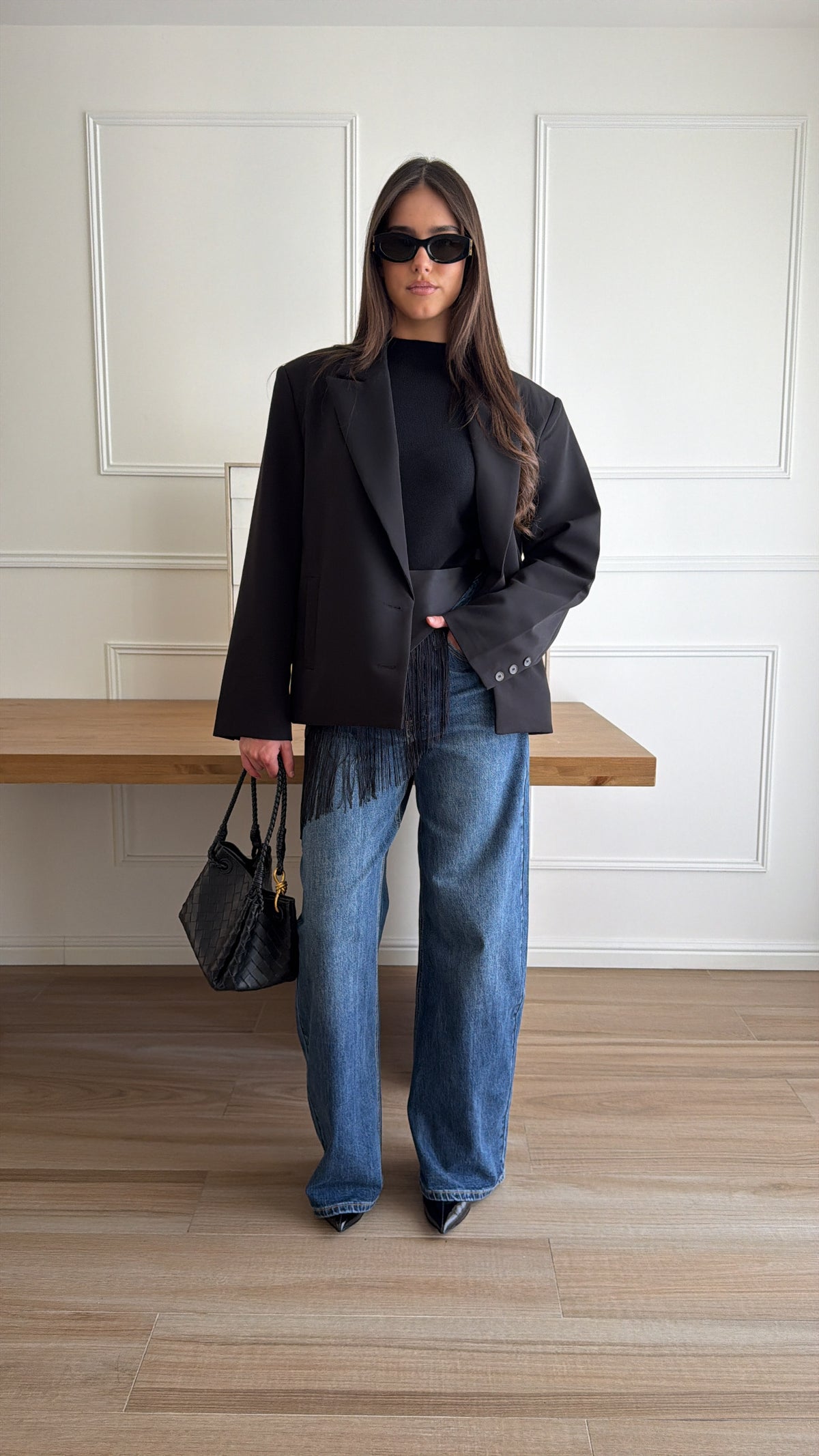 Blazer structuré SOLEN [noir]