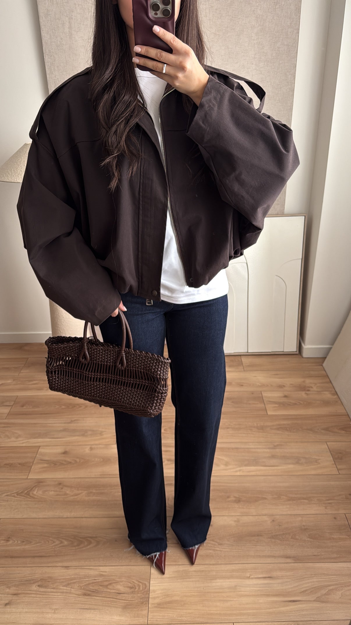Veste oversize [marron]