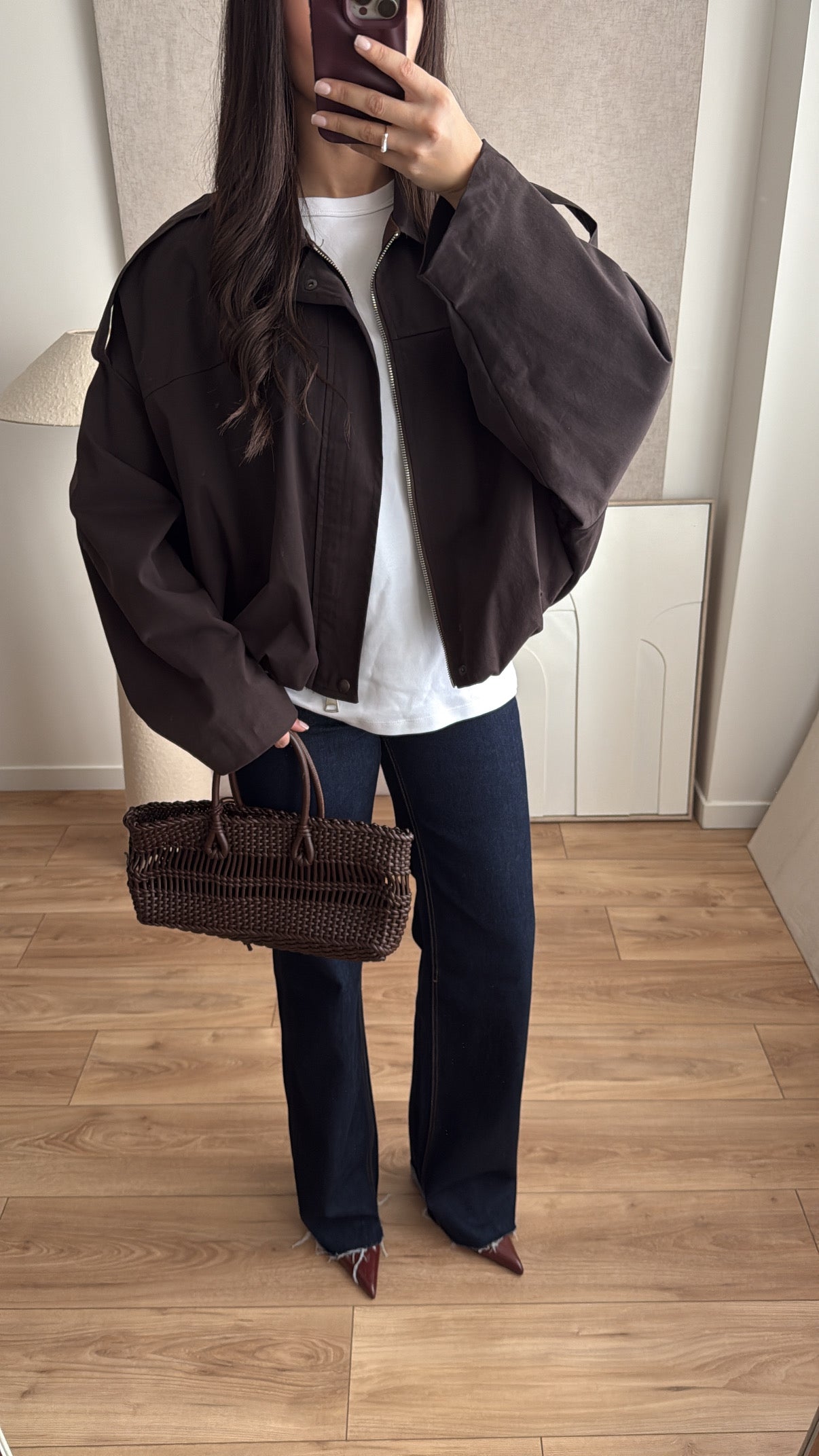 Veste oversize [marron]
