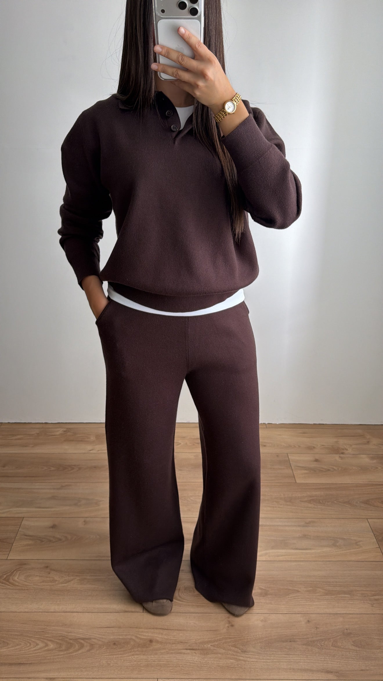 Ensemble Knitwear 02 [marron]