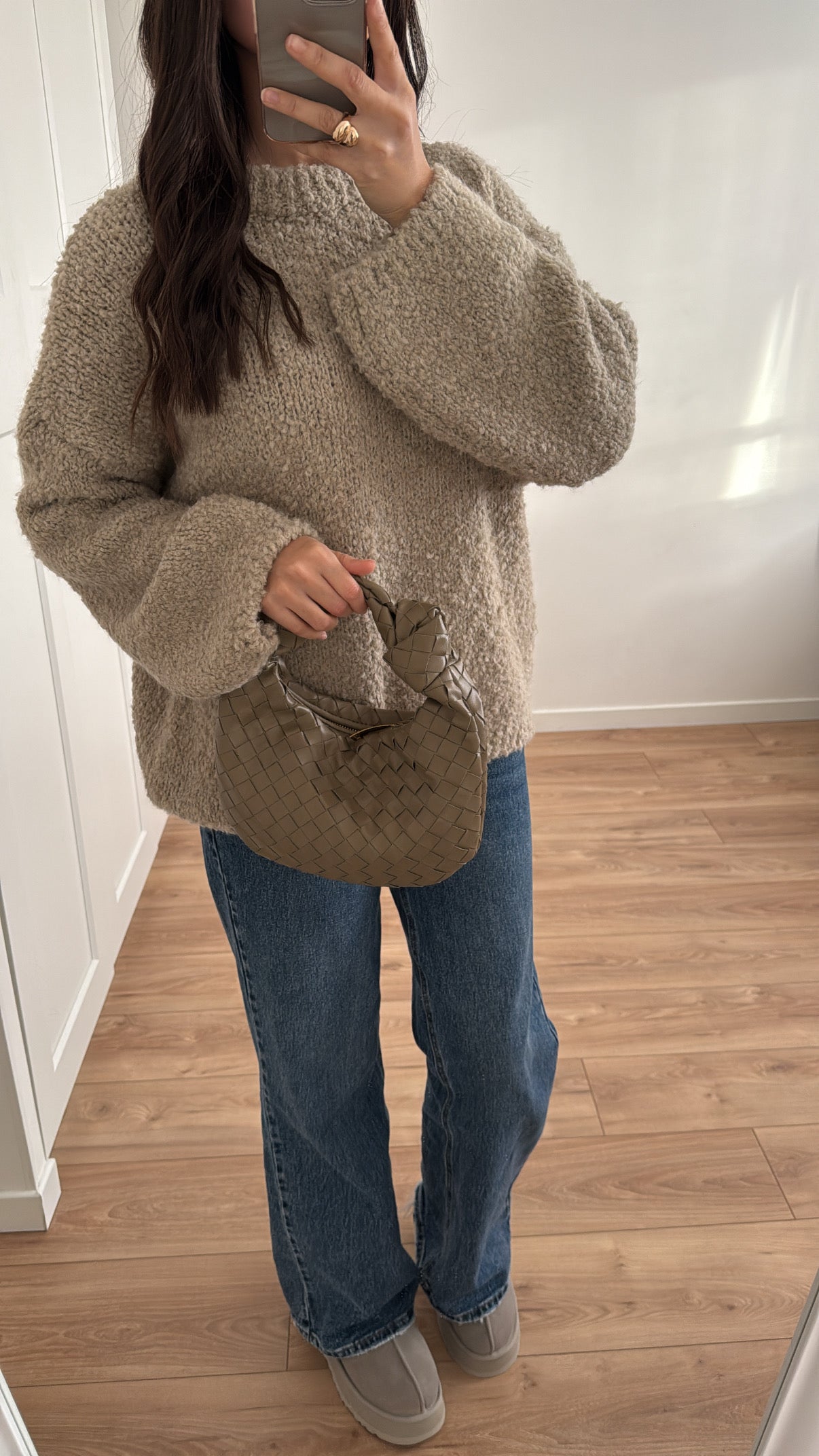 Pull bouclé [ beige ]