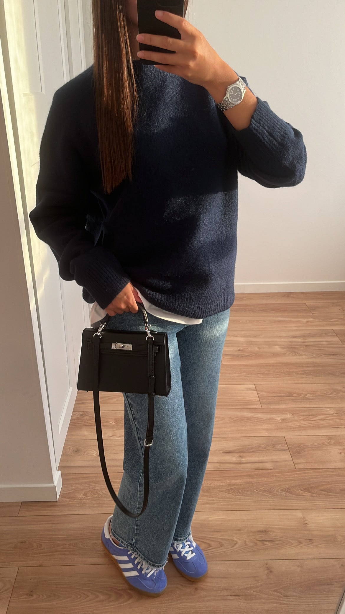 Pull basic [ bleu marine ]