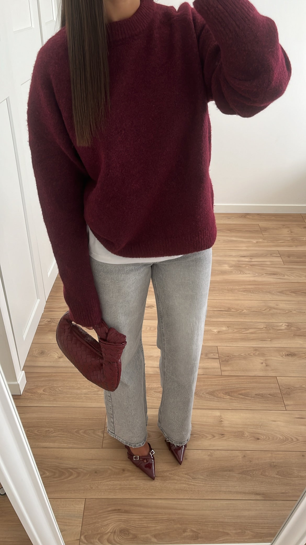 Pull basic [ burgundy ]