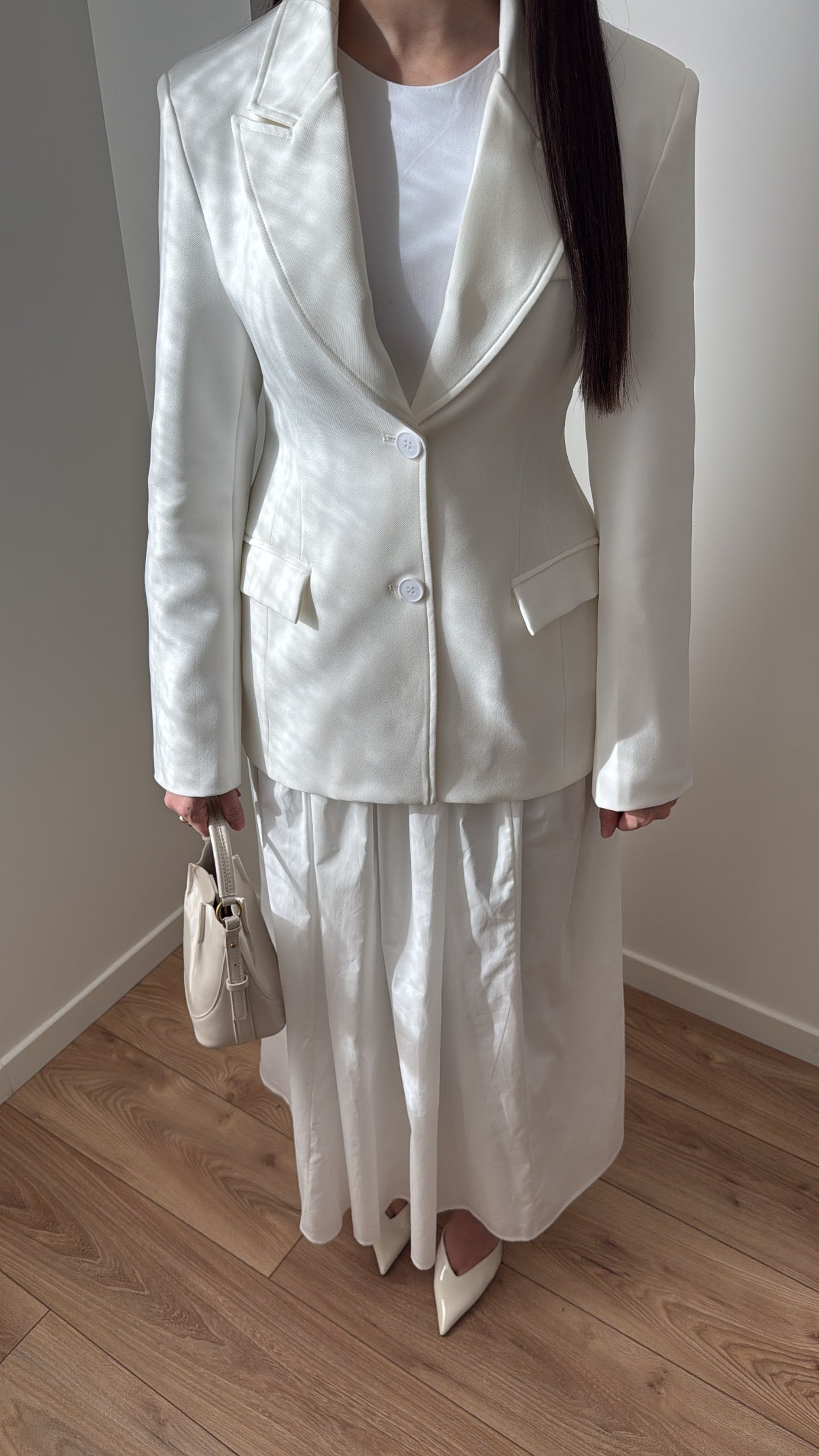 Blazer cintré [blanc]