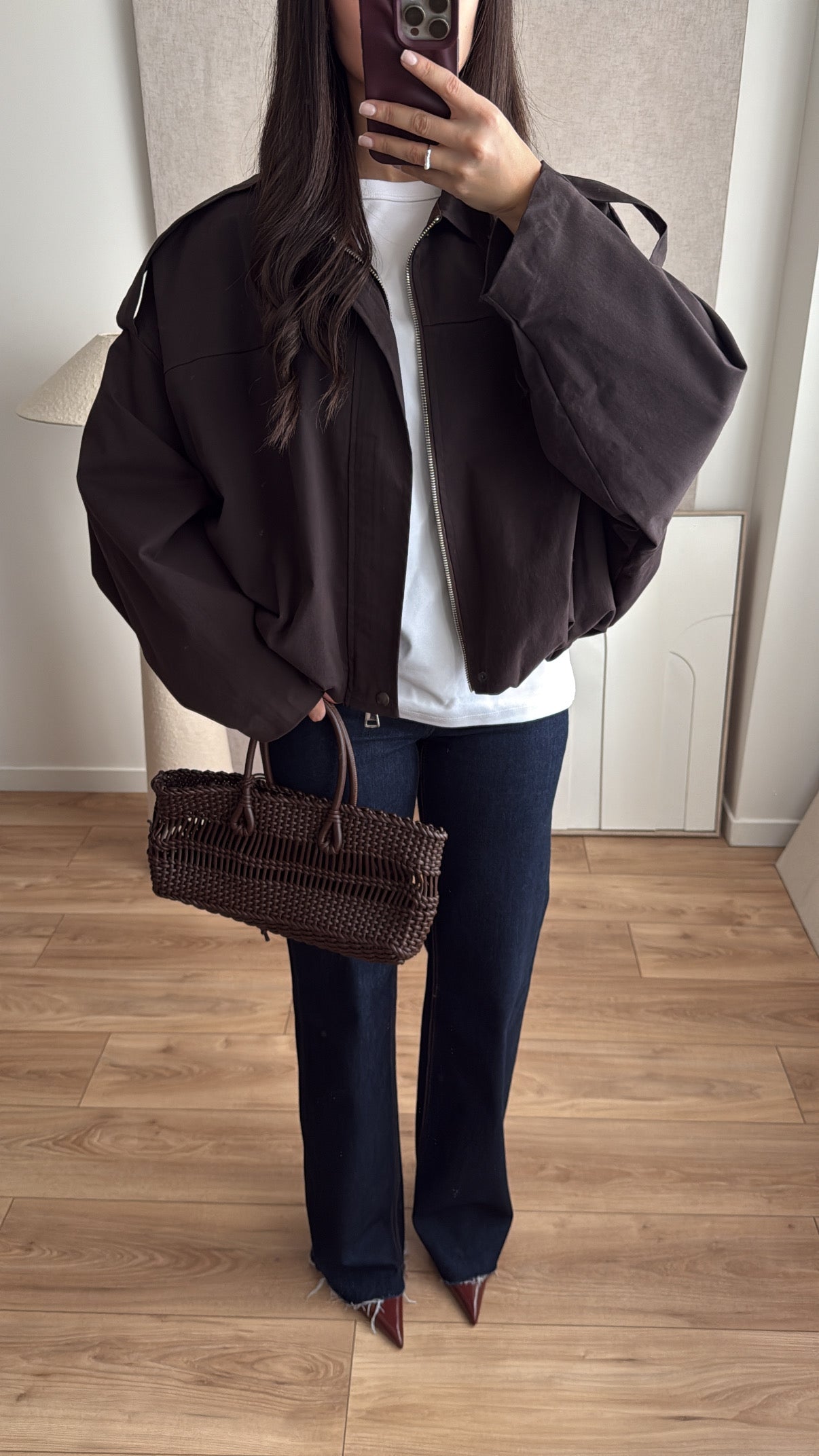 Veste oversize [marron]