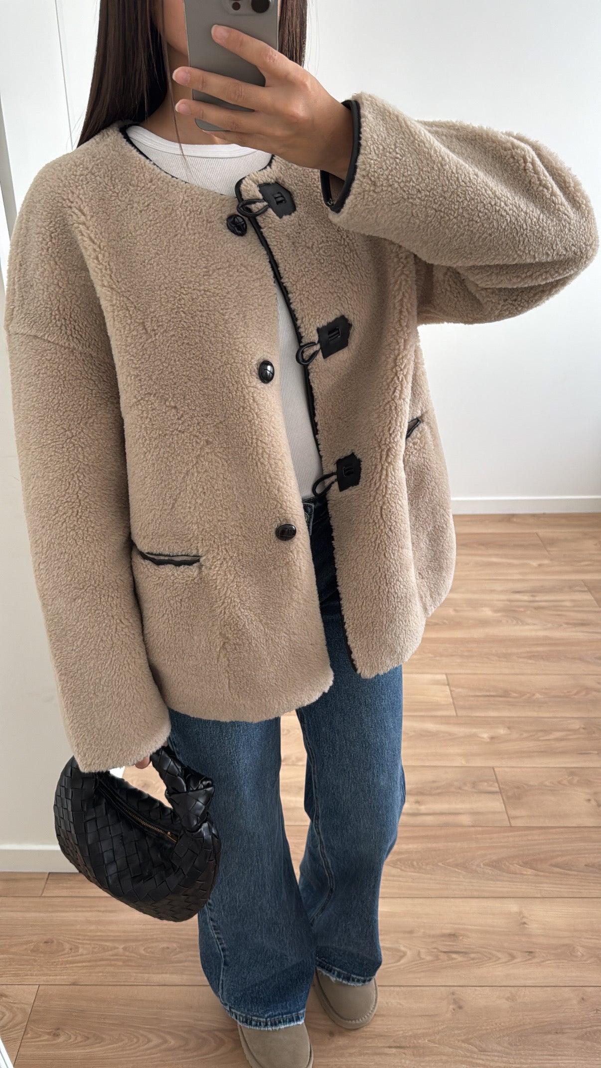 TEDDY coat [beige]