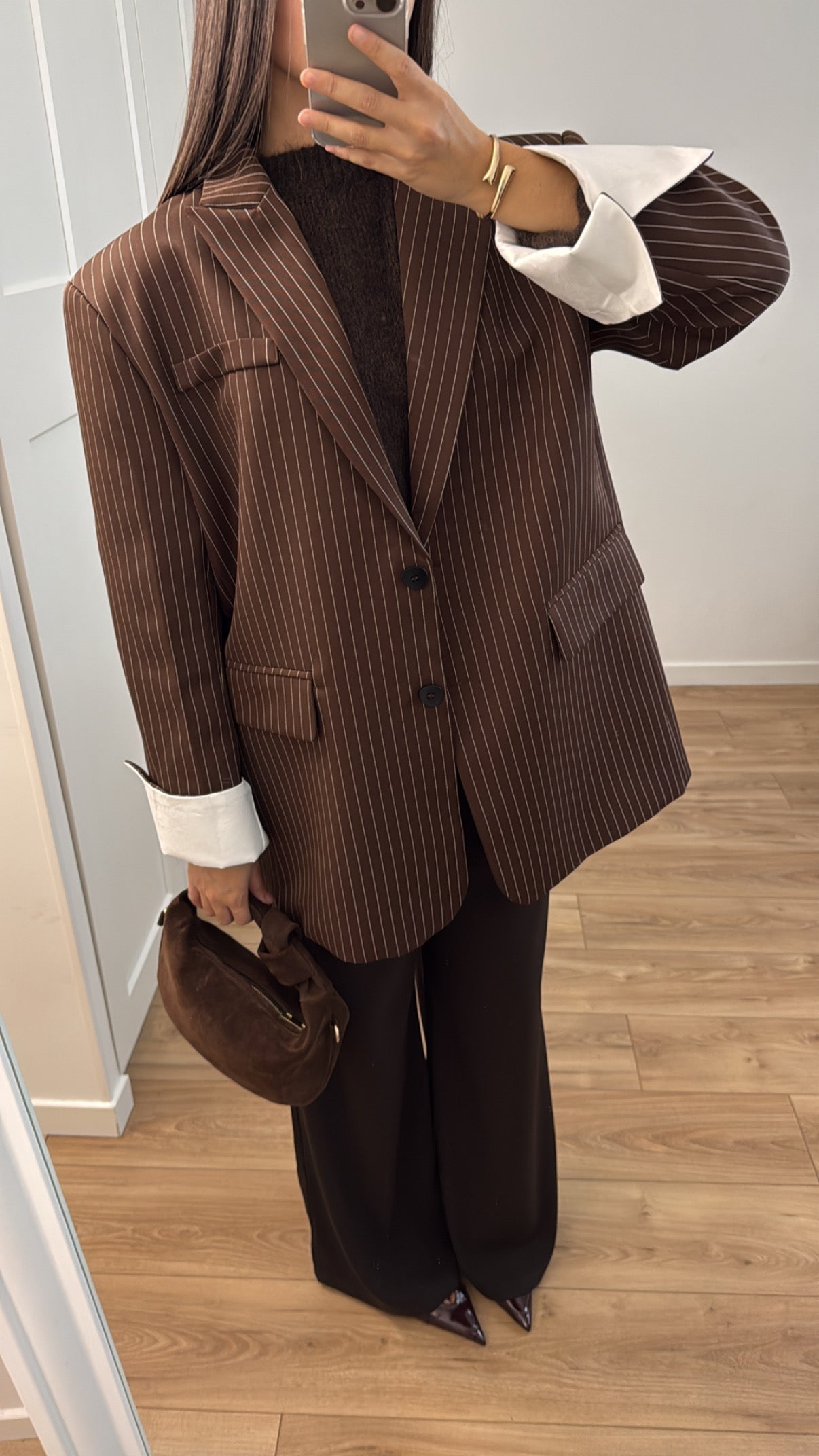 Blazer extra oversize [ marron ]