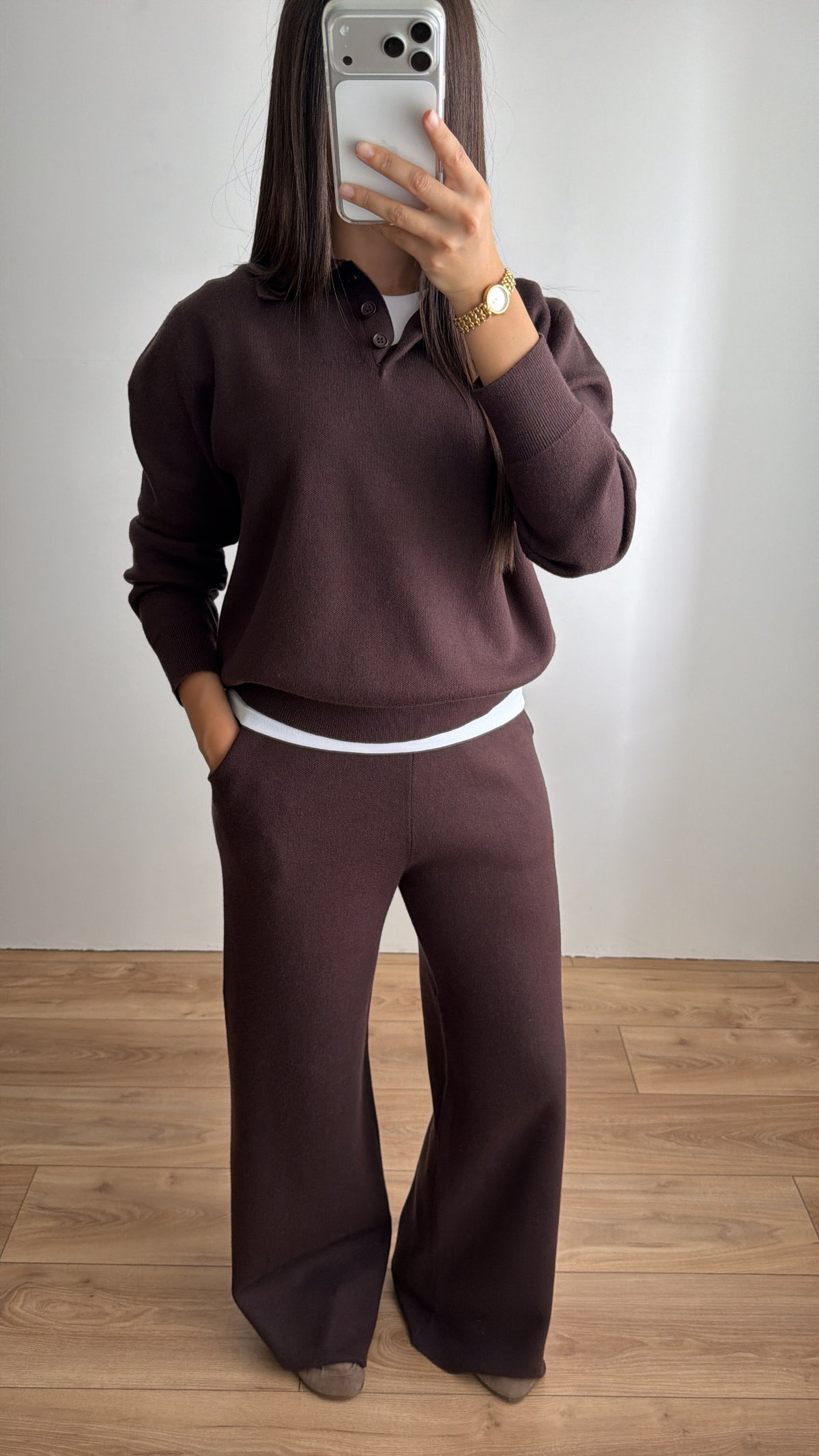 Ensemble Knitwear 02 [marron]
