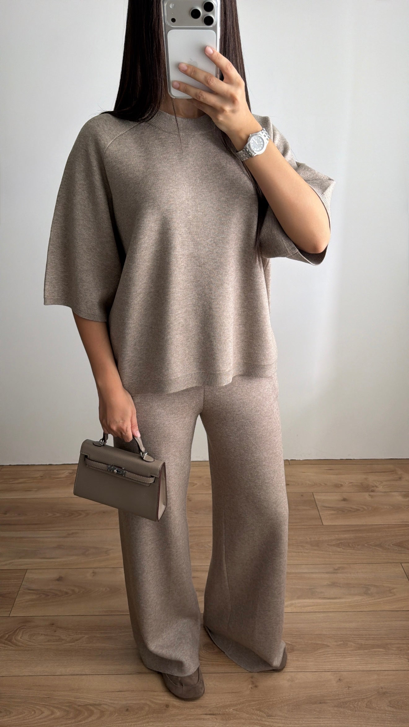 Knitwear Set [taupe]