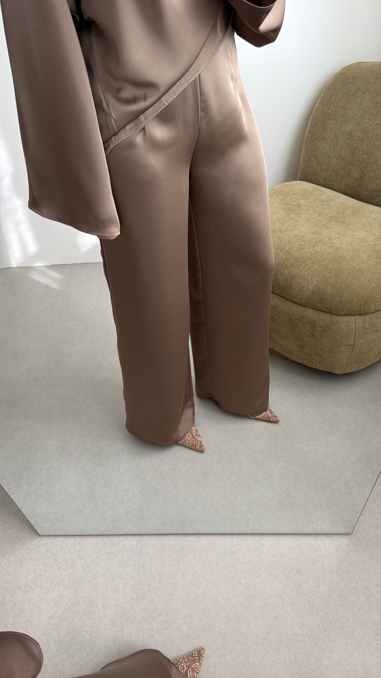 Pantalon fluide Allure [taupe]