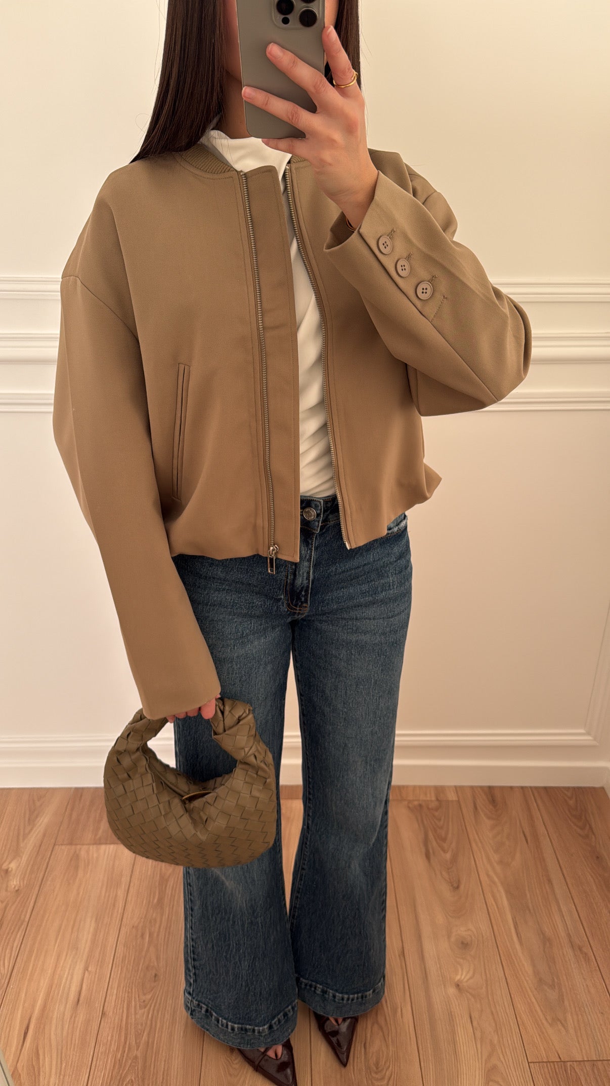 MAO jacket [taupe / khaki]