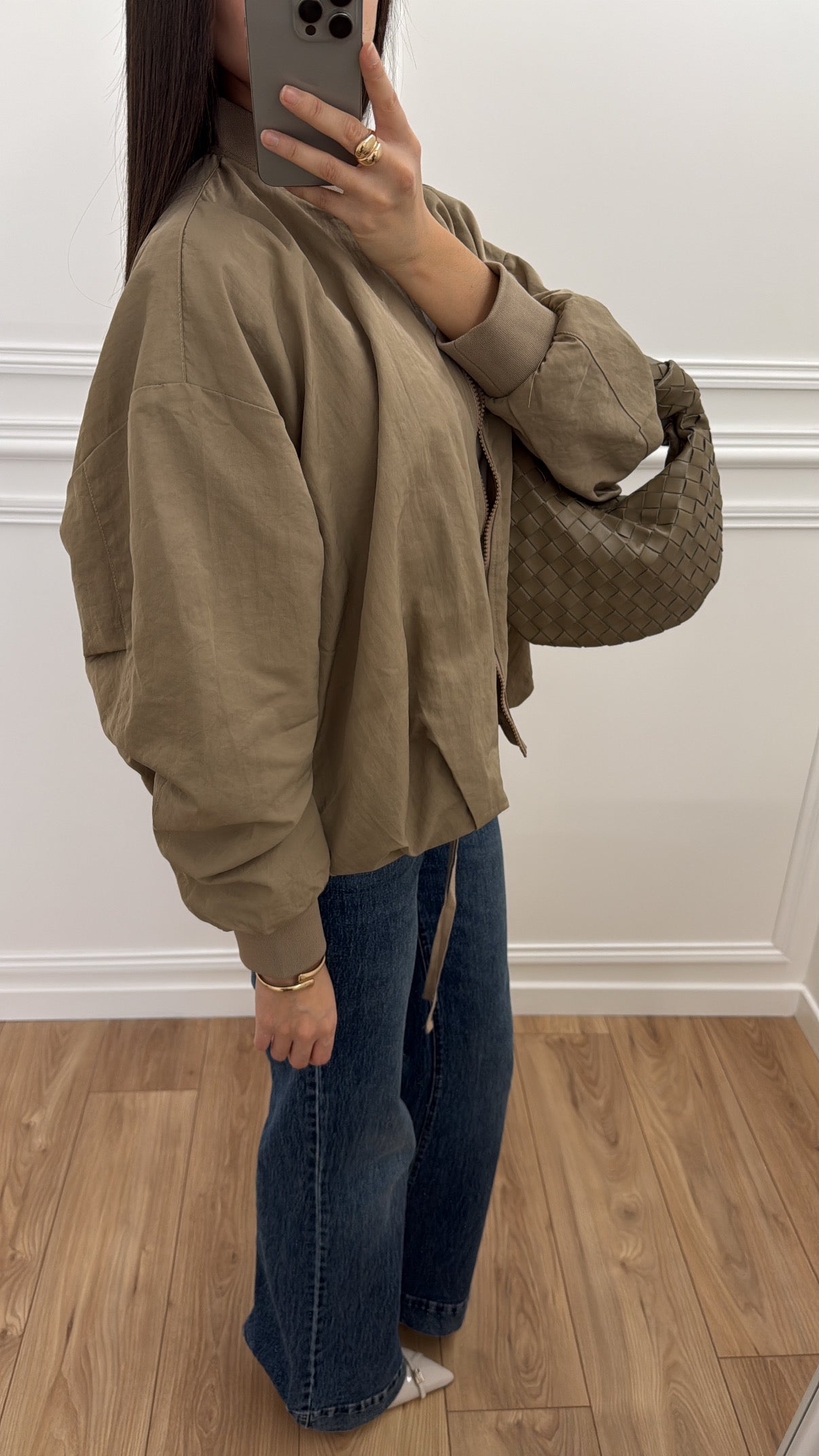 Bomber oversize [ taupe ]