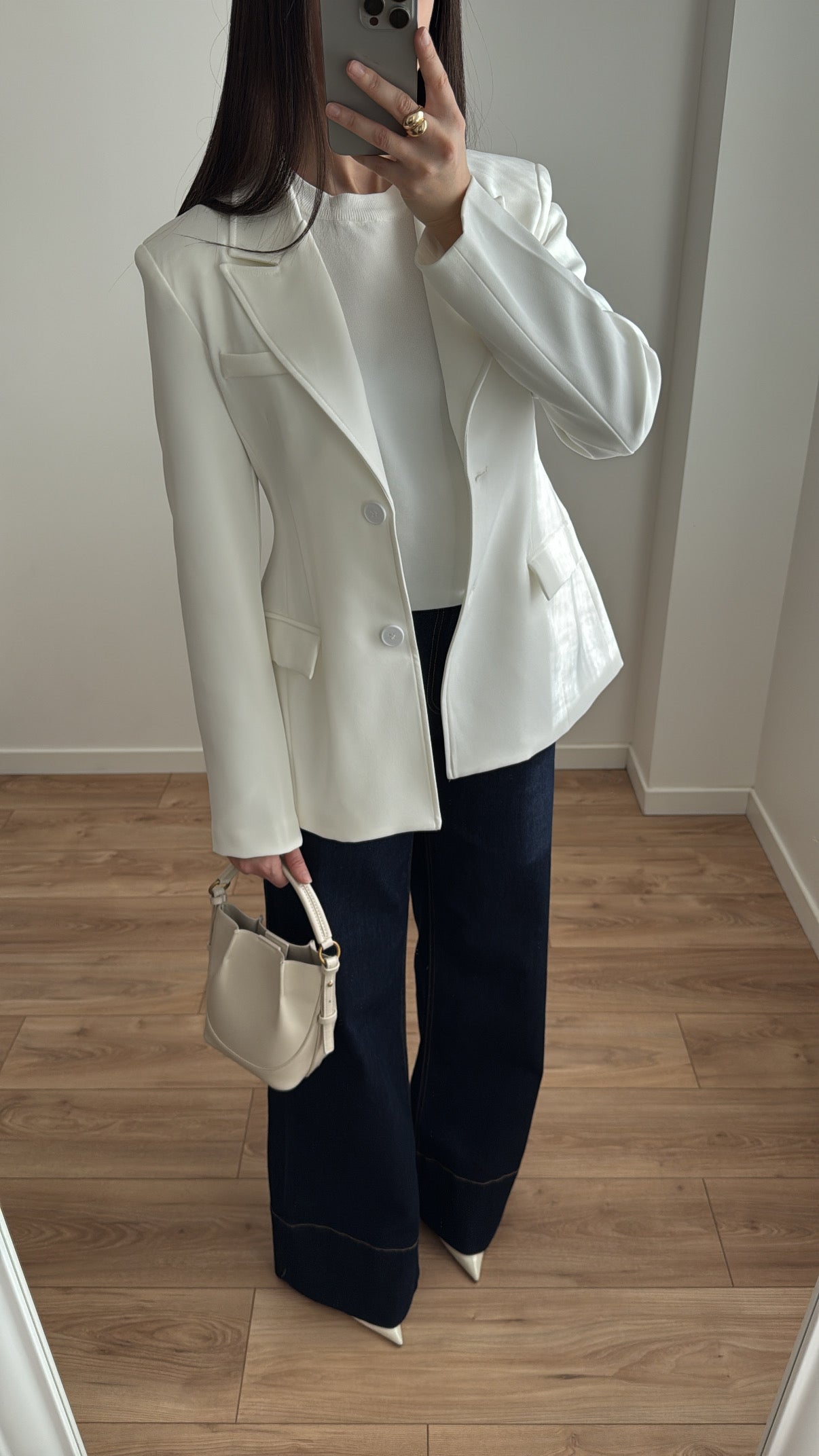 Blazer cintré [blanc]