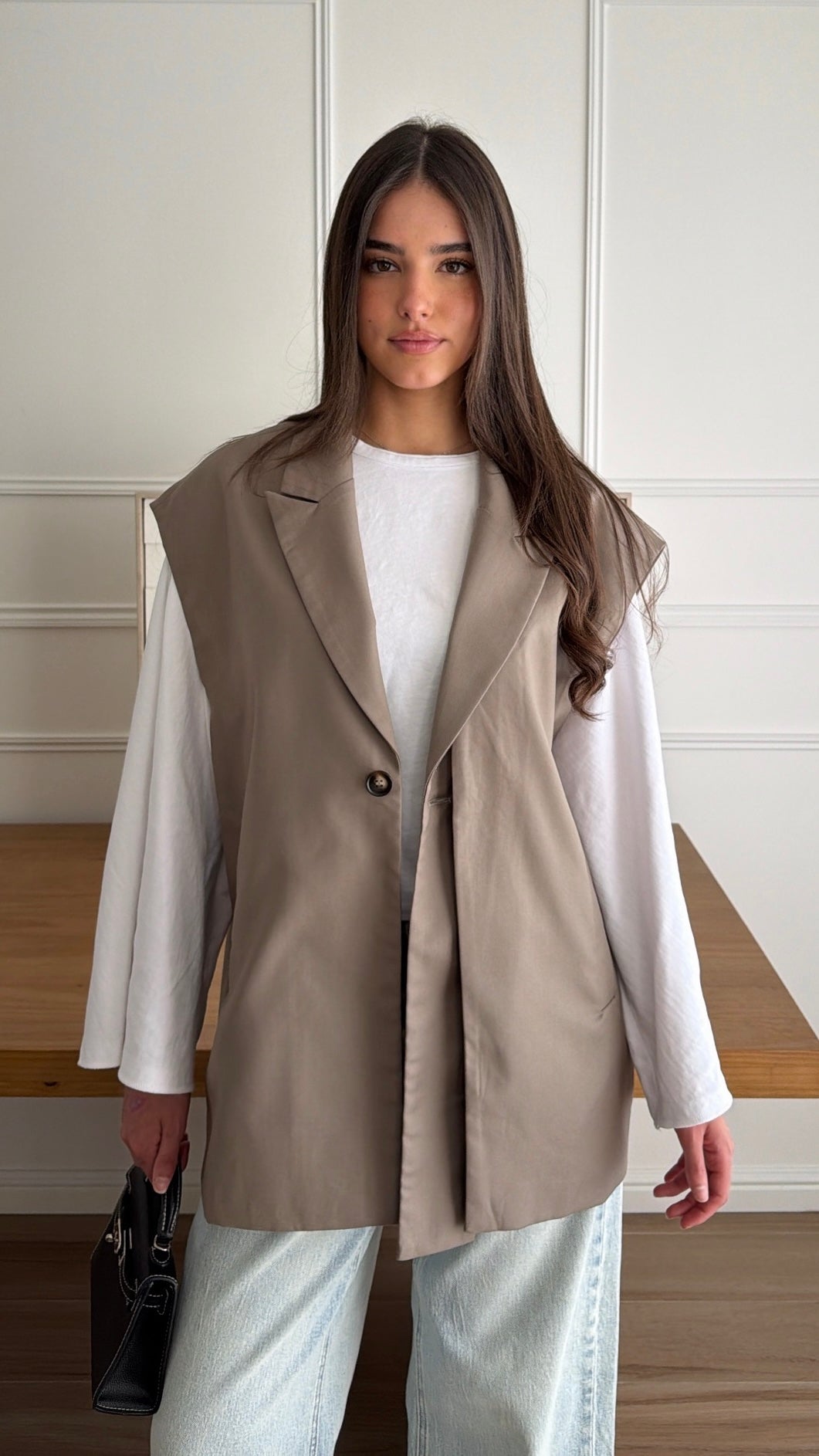 Extra großer Blazer [Marineblau]