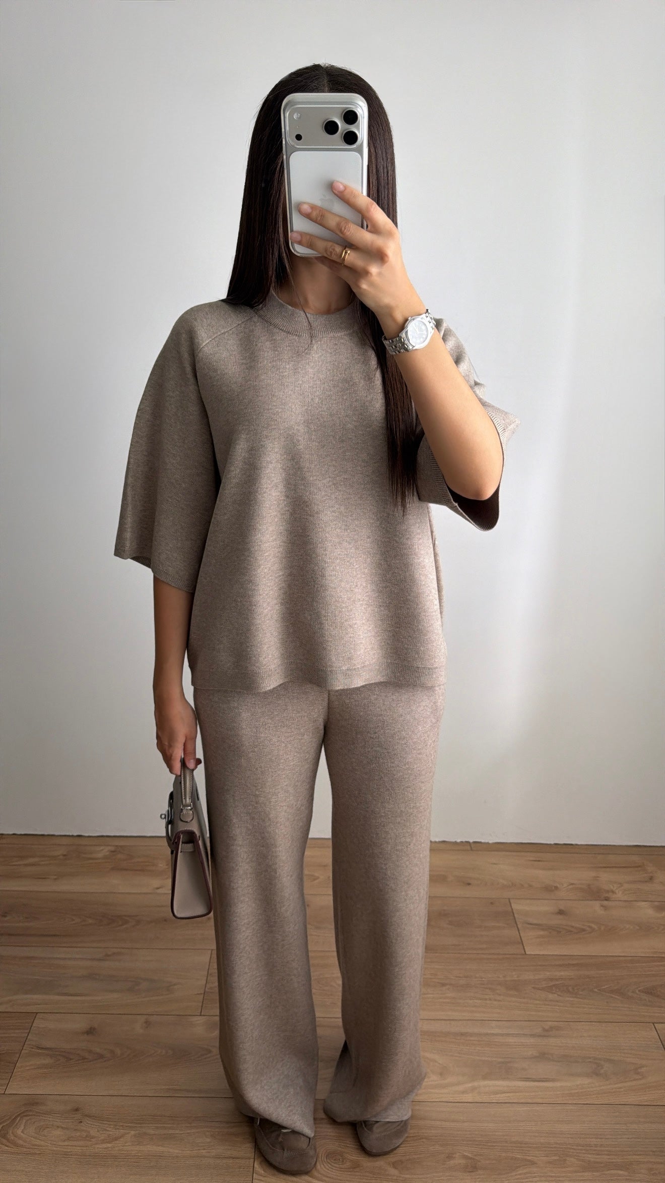 Knitwear Set [taupe]